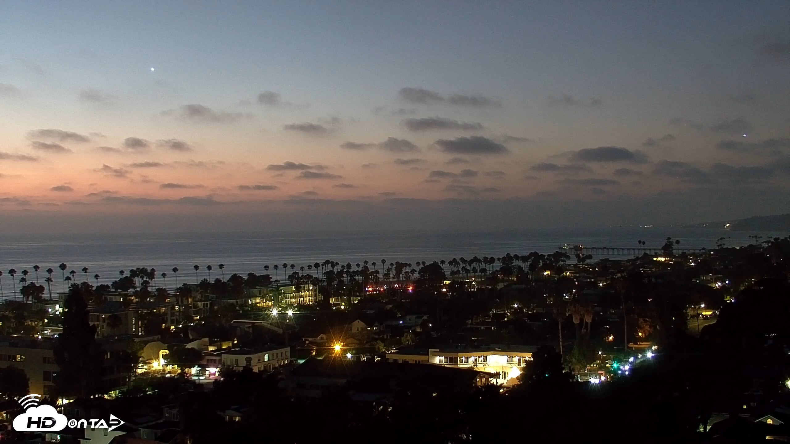 Snapshot of La Jolla Shores Overlook Live Webcam taken Jul 31, 2026, 8:41pm PDT