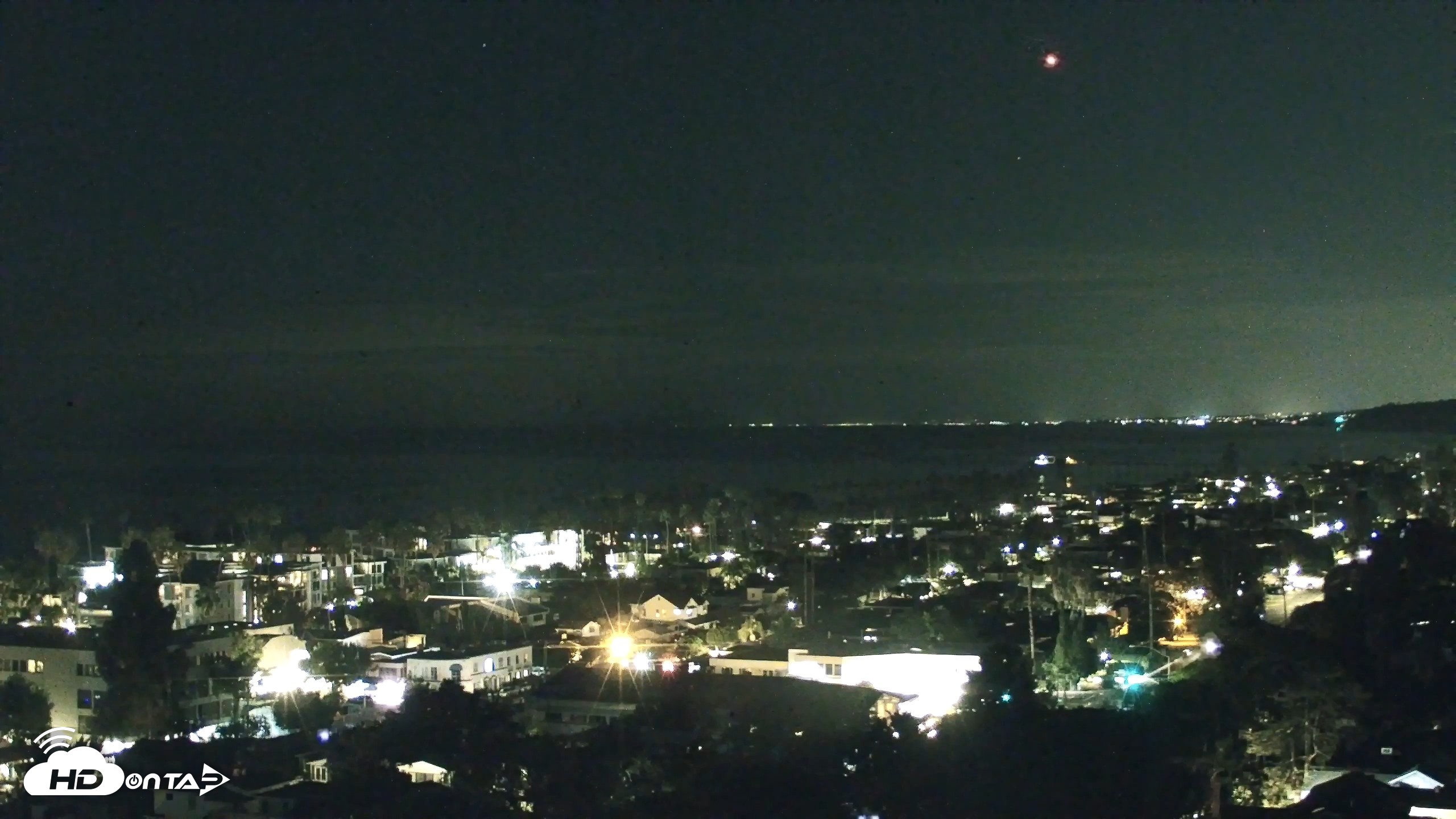 Snapshot of La Jolla Shores Overlook Live Webcam taken Oct 17, 2026, 8:16pm PDT