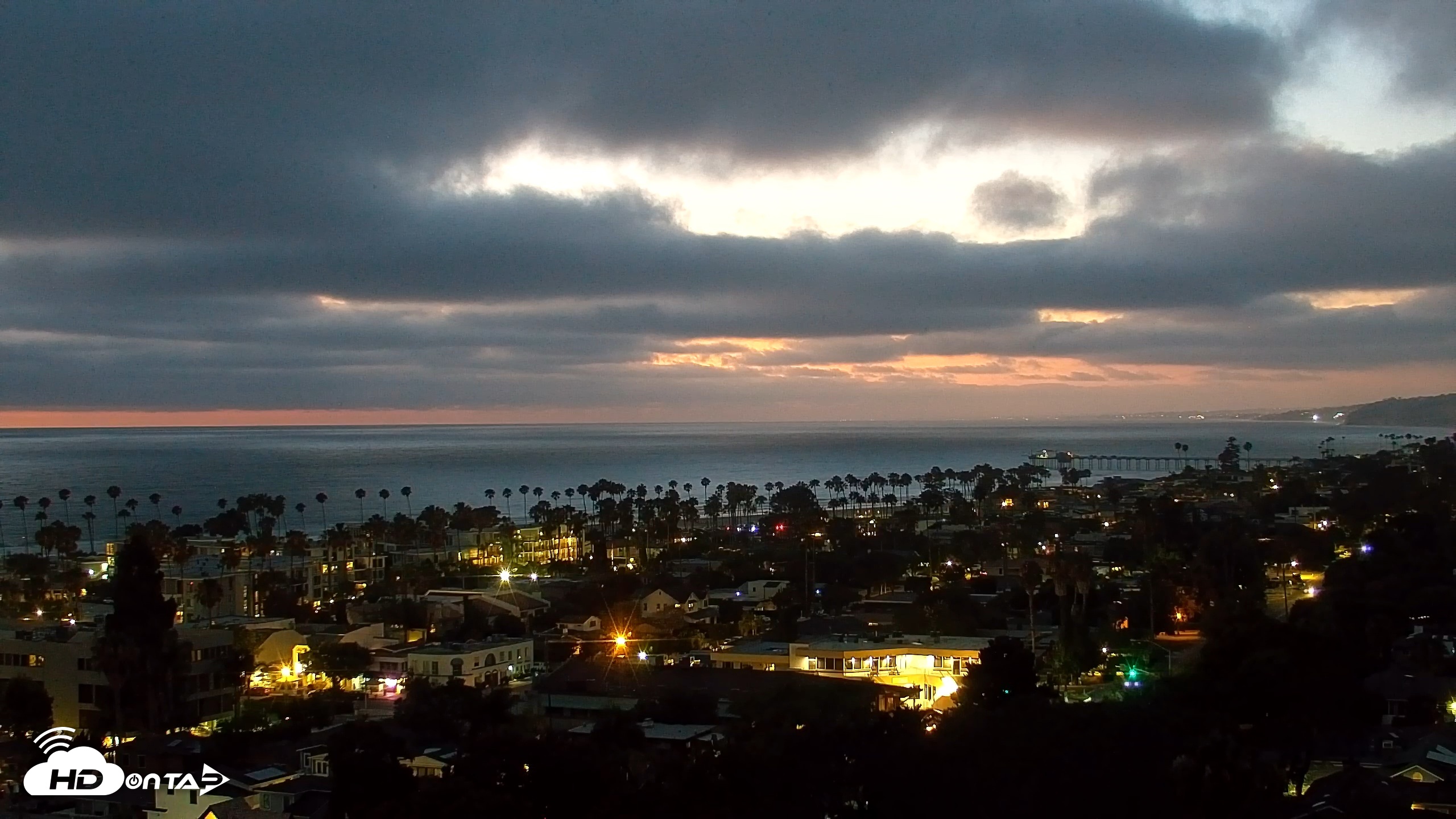 Snapshot of La Jolla Shores Overlook Live Webcam taken Jul 6, 2026, 8:34pm PDT