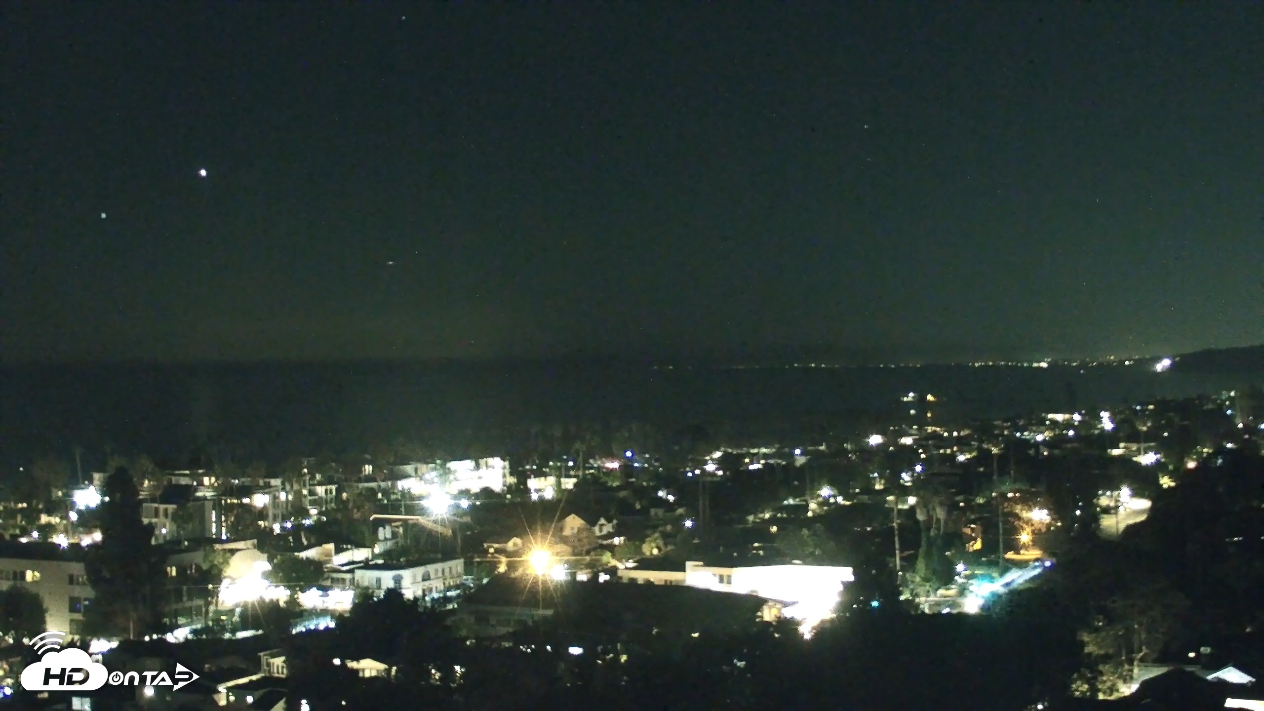 Snapshot of La Jolla Shores Overlook Live Webcam taken Oct 2, 2026, 9:10pm PDT
