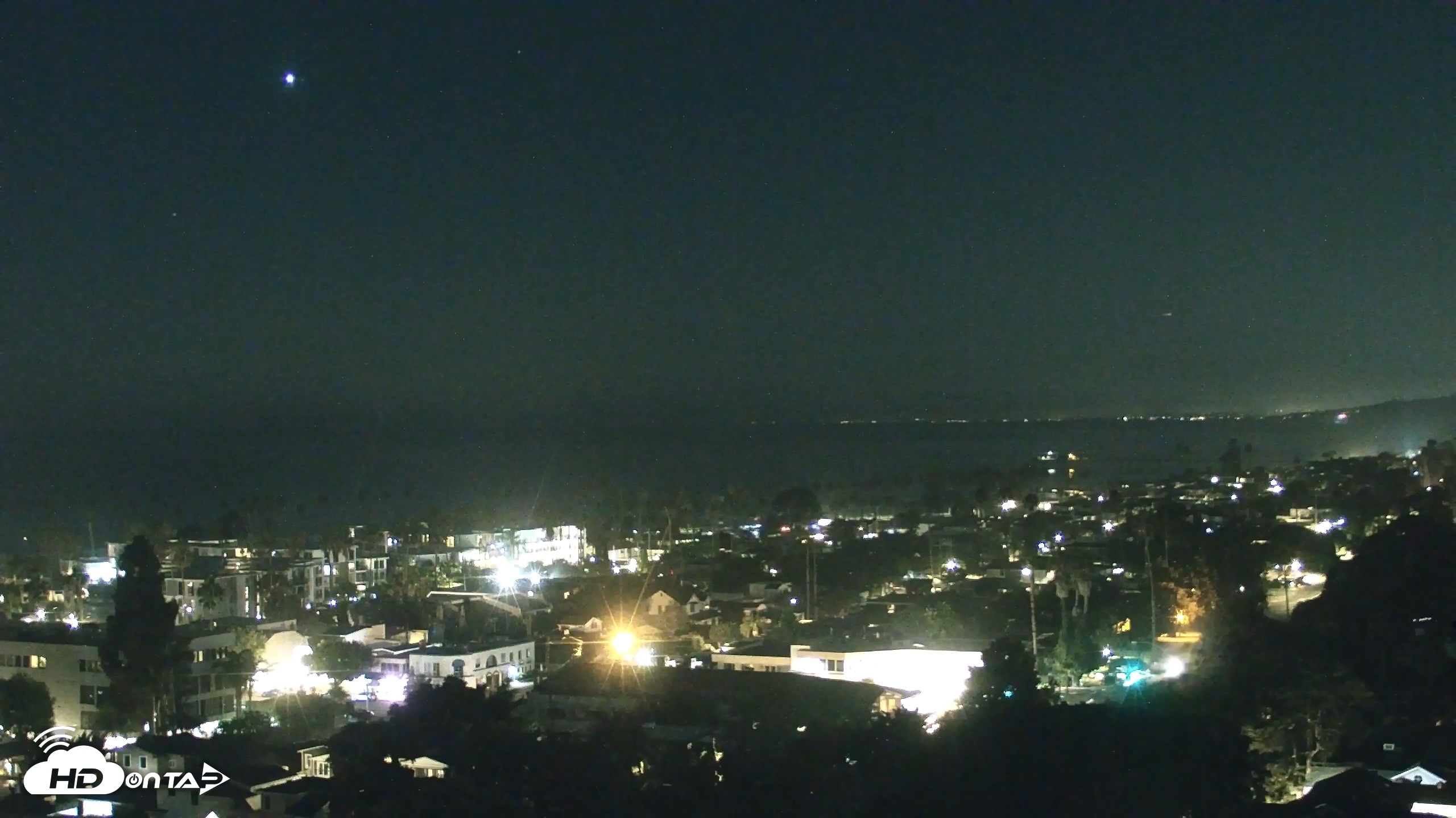 Snapshot of La Jolla Shores Overlook Live Webcam taken Aug 28, 2026, 9:47pm PDT