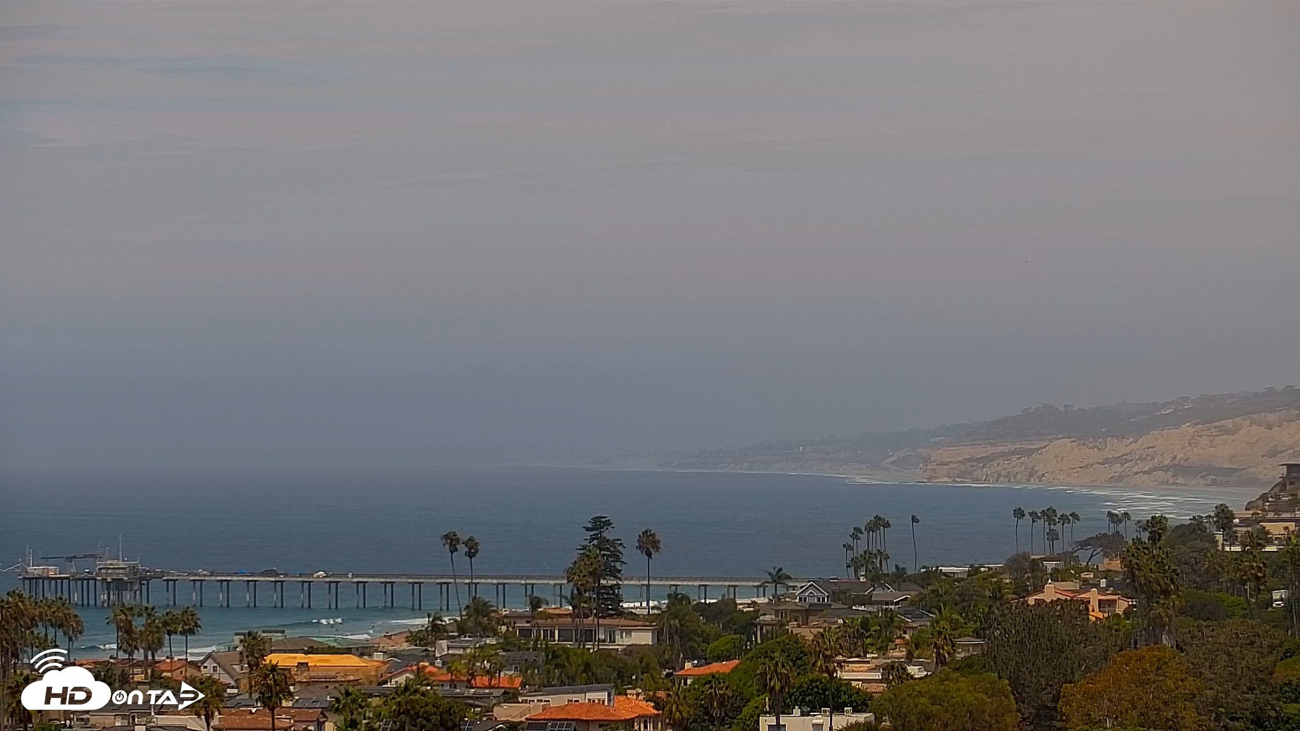 Snapshot of La Jolla Shores Overlook Live Webcam taken Aug 27, 2026, 12:39pm PDT
