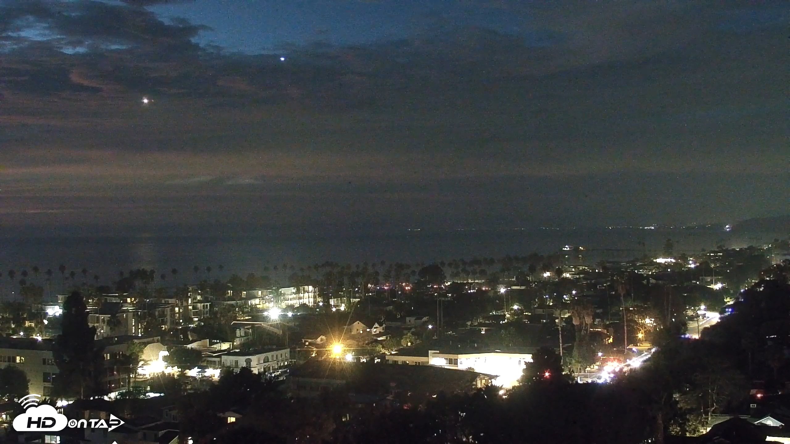 Snapshot of La Jolla Shores Overlook Live Webcam taken Sep 26, 2026, 7:20pm PDT