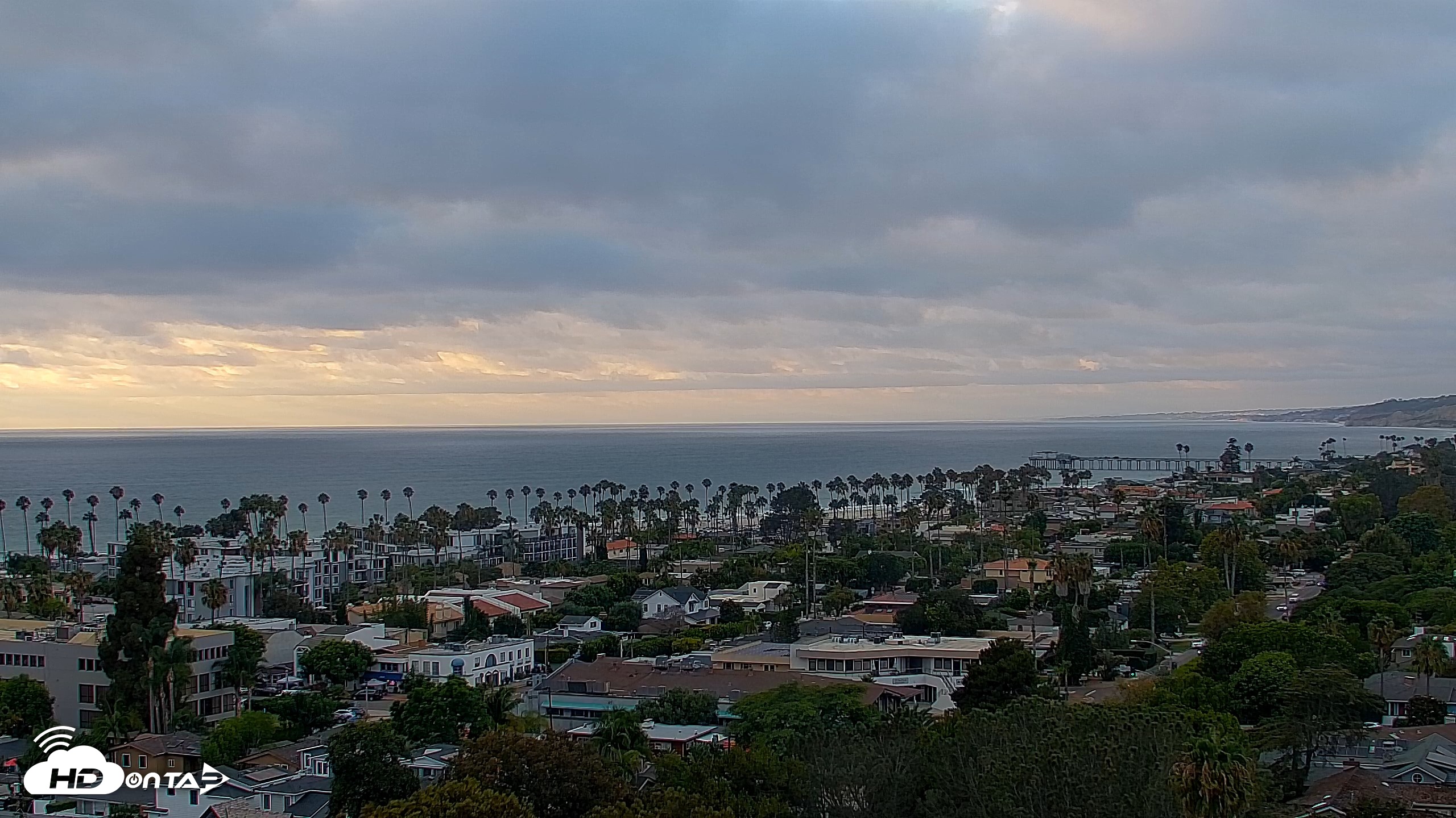 Snapshot of La Jolla Shores Overlook Live Webcam taken Aug 12, 2026, 7:02pm PDT
