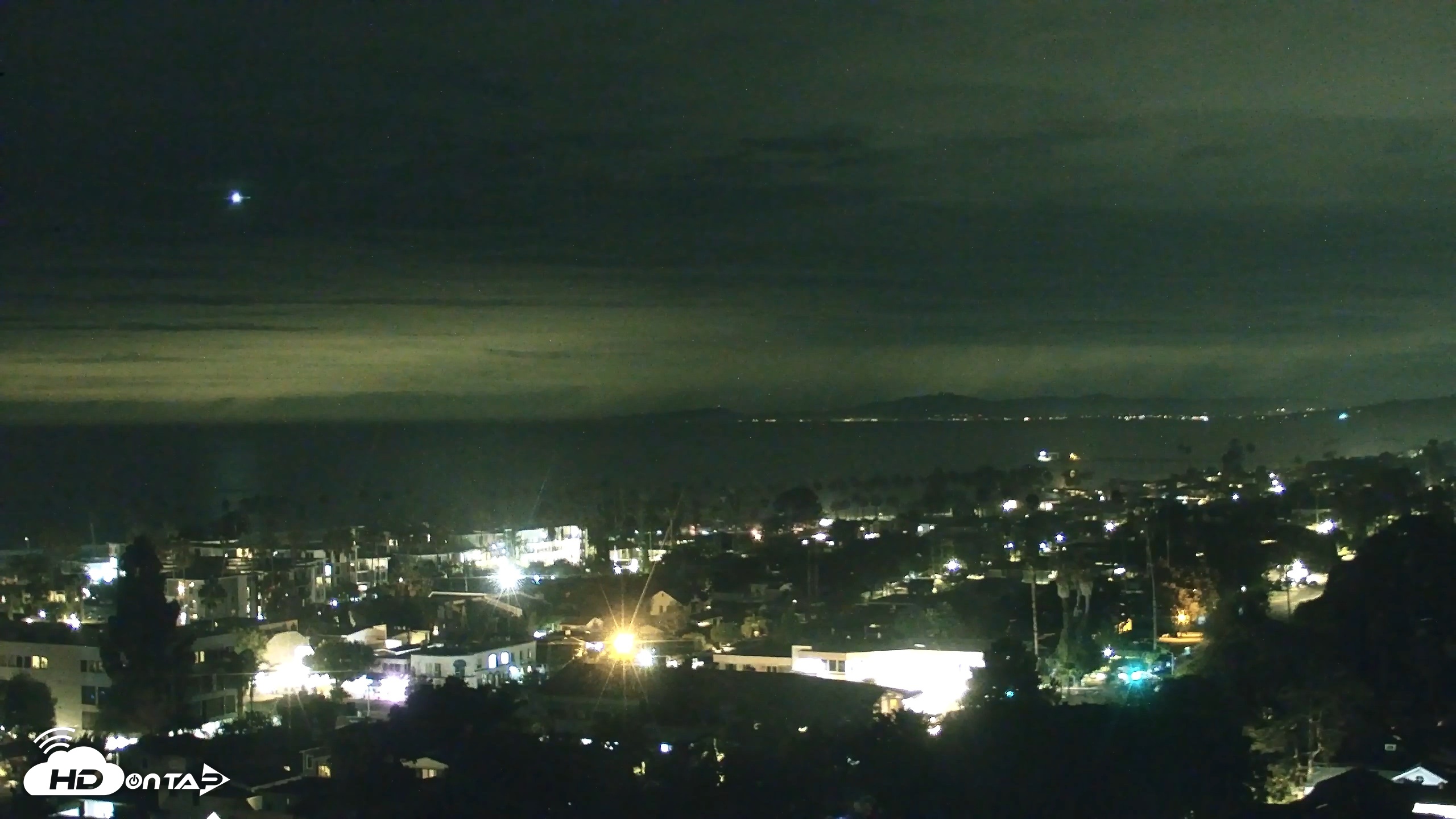 Snapshot of La Jolla Shores Overlook Live Webcam taken Sep 6, 2026, 10:20pm PDT