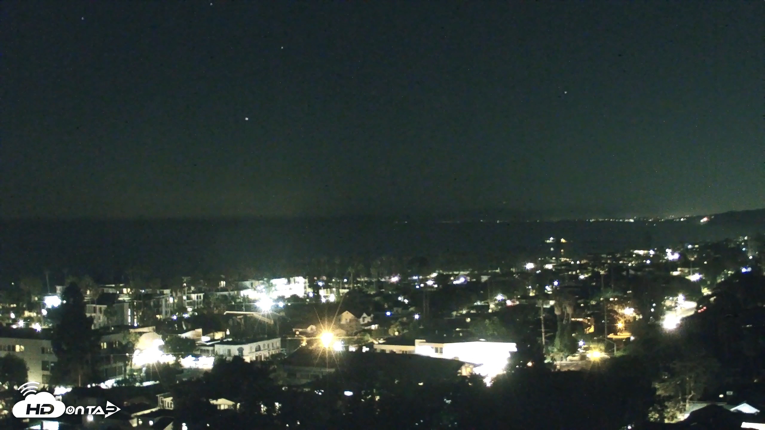 Snapshot of La Jolla Shores Overlook Live Webcam taken Oct 2, 2026, 9:29pm PDT