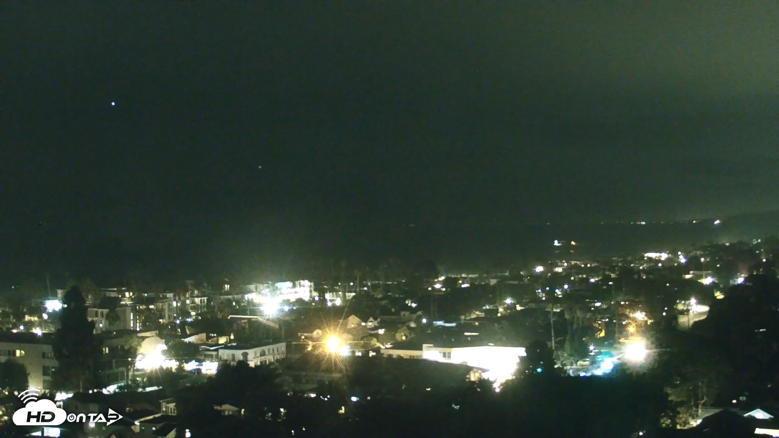 Snapshot of La Jolla Shores Overlook Live Webcam taken Oct 1, 2026, 8:06pm PDT