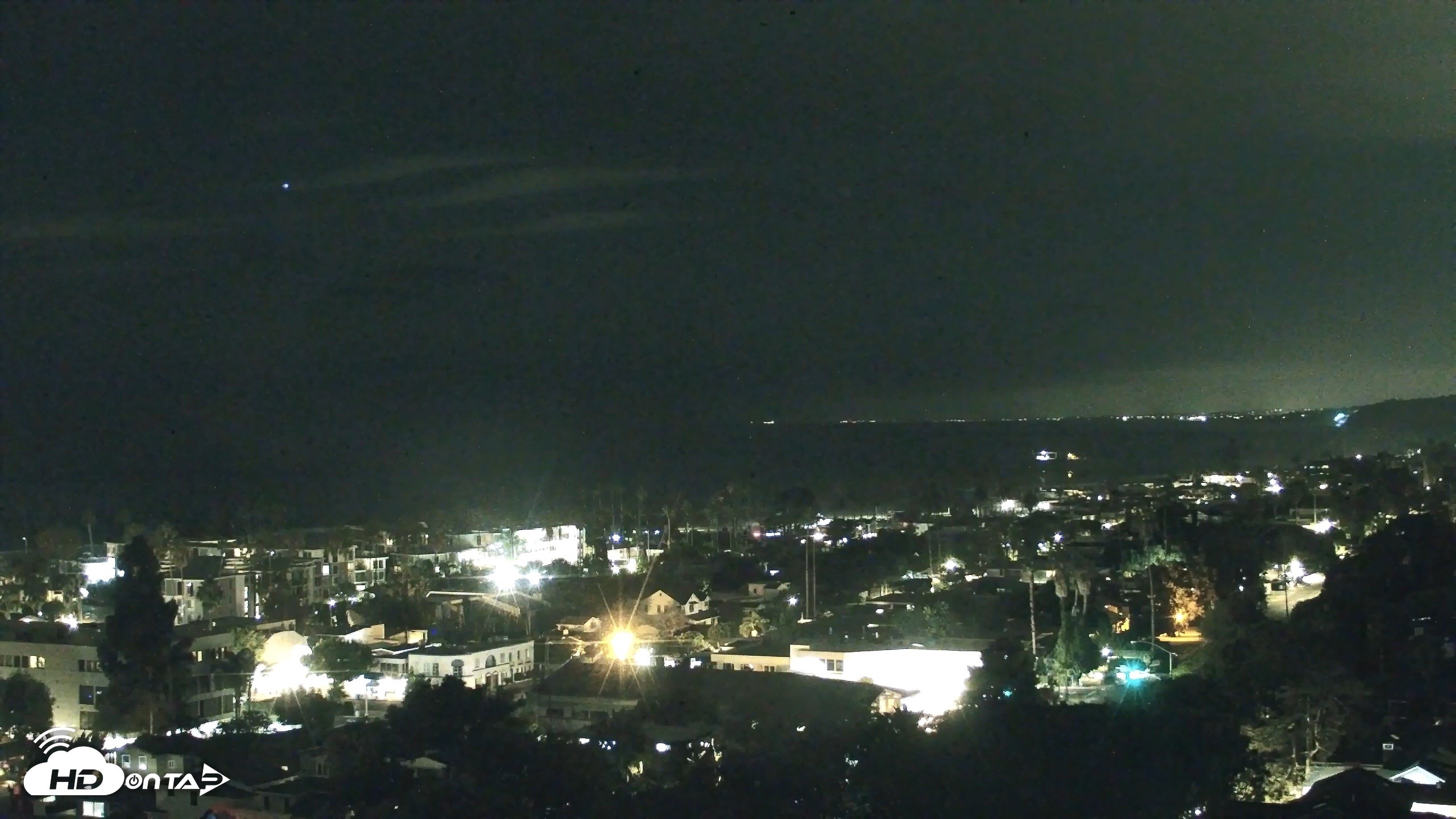 Snapshot of La Jolla Shores Overlook Live Webcam taken Sep 19, 2026, 10:21pm PDT