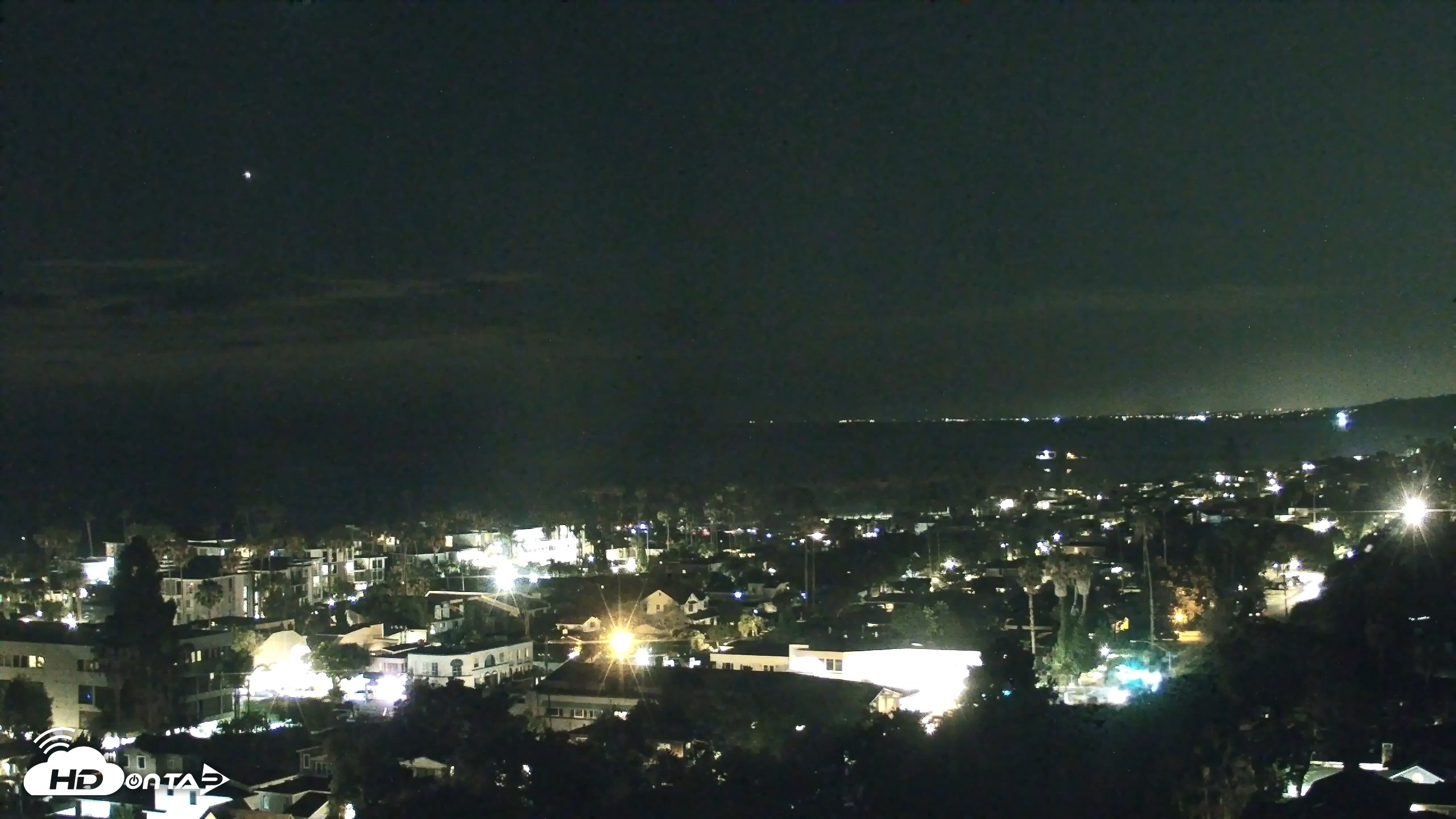 Snapshot of La Jolla Shores Overlook Live Webcam taken Jul 11, 2026, 9:30pm PDT