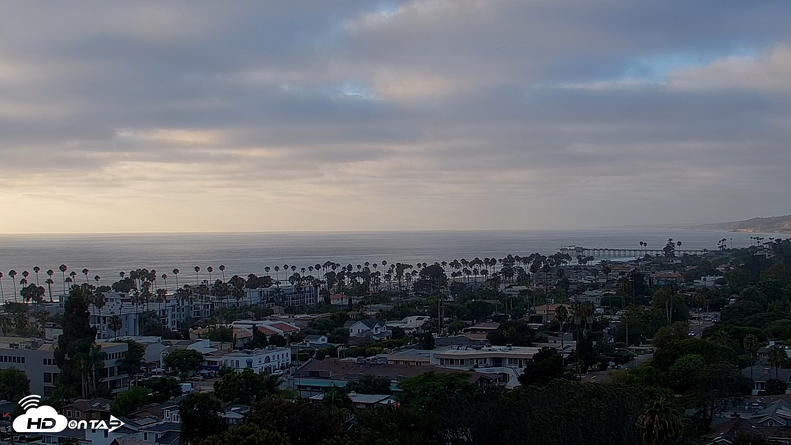 Snapshot of La Jolla Shores Overlook Live Webcam taken Aug 3, 2026, 7:07pm PDT