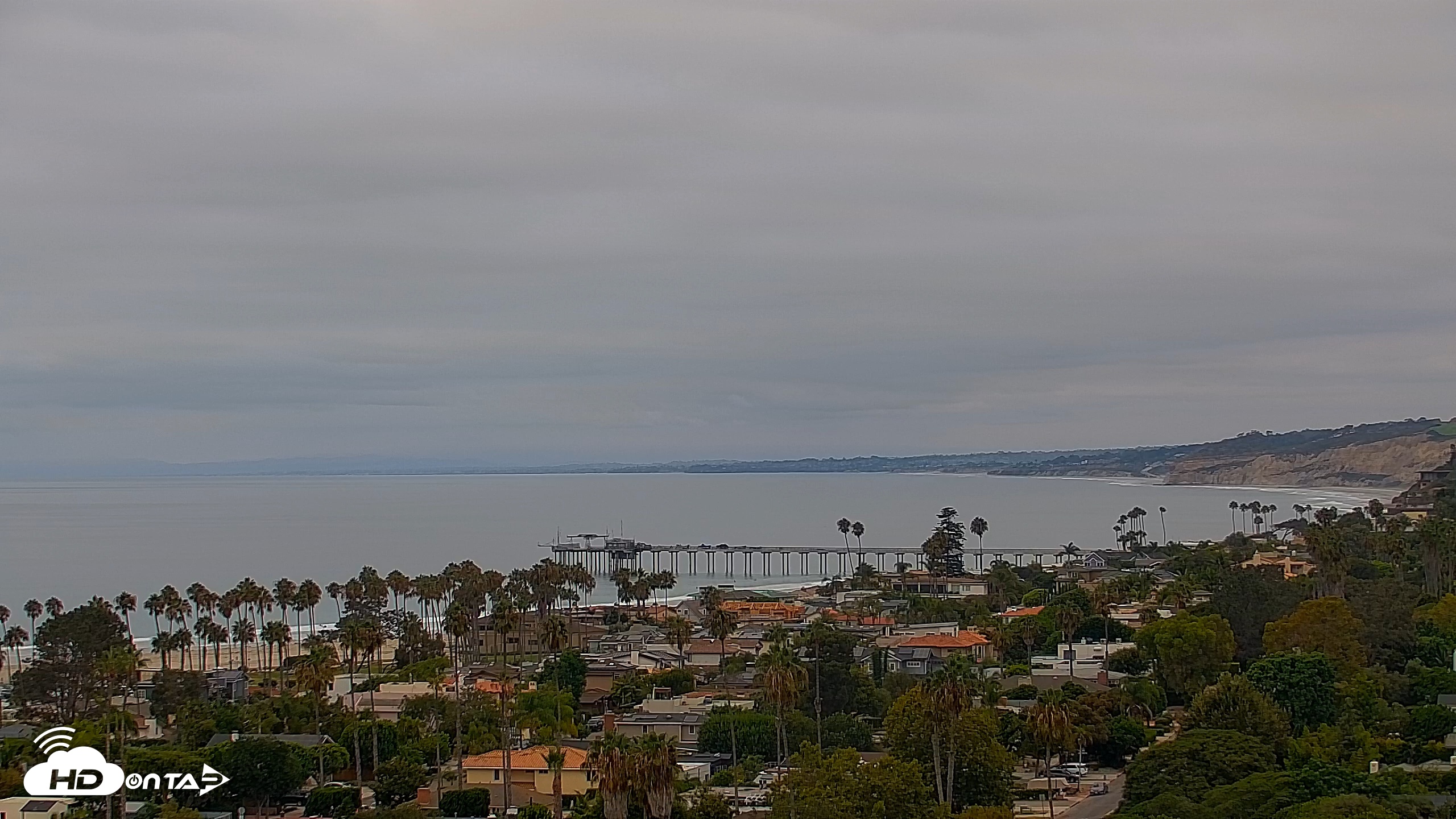 Snapshot of La Jolla Shores Overlook Live Webcam taken Aug 14, 2026, 7:44am PDT