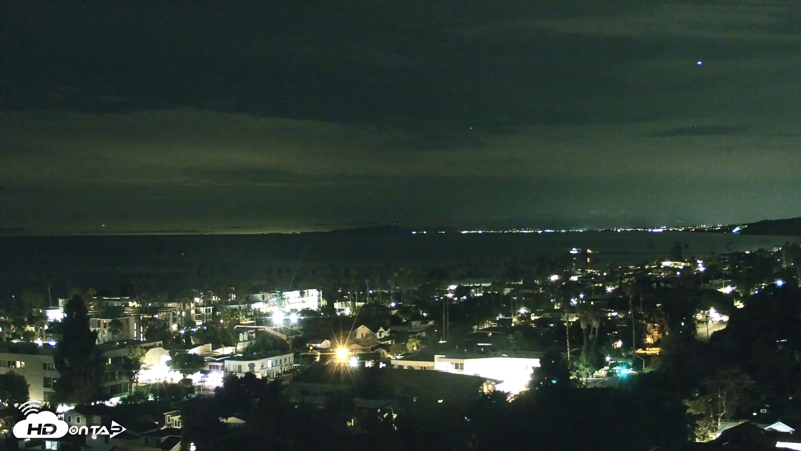 Snapshot of La Jolla Shores Overlook Live Webcam taken Aug 13, 2026, 9:13pm PDT