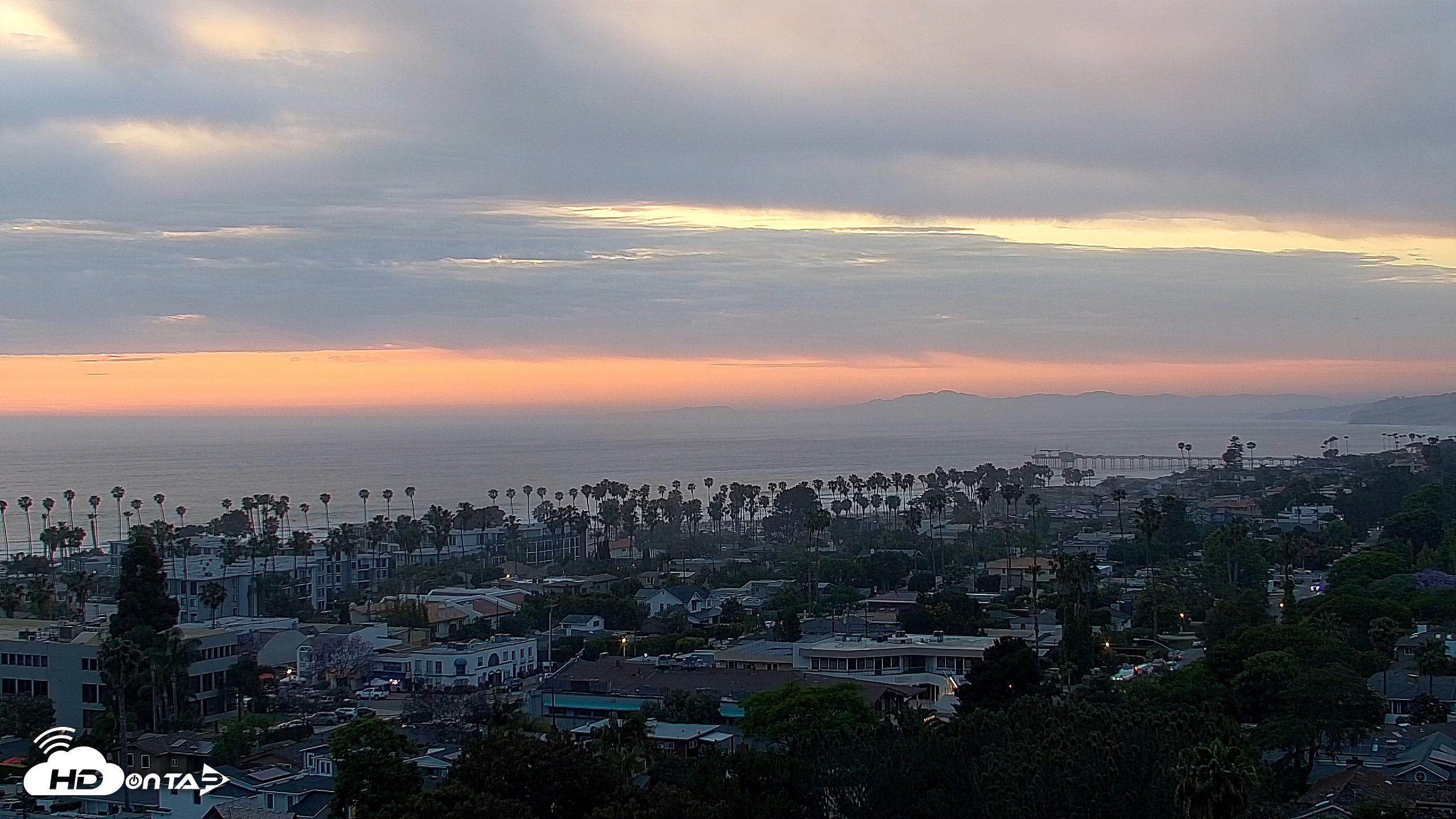 Snapshot of La Jolla Shores Overlook Live Webcam taken May 31, 2025, 7:47pm PDT