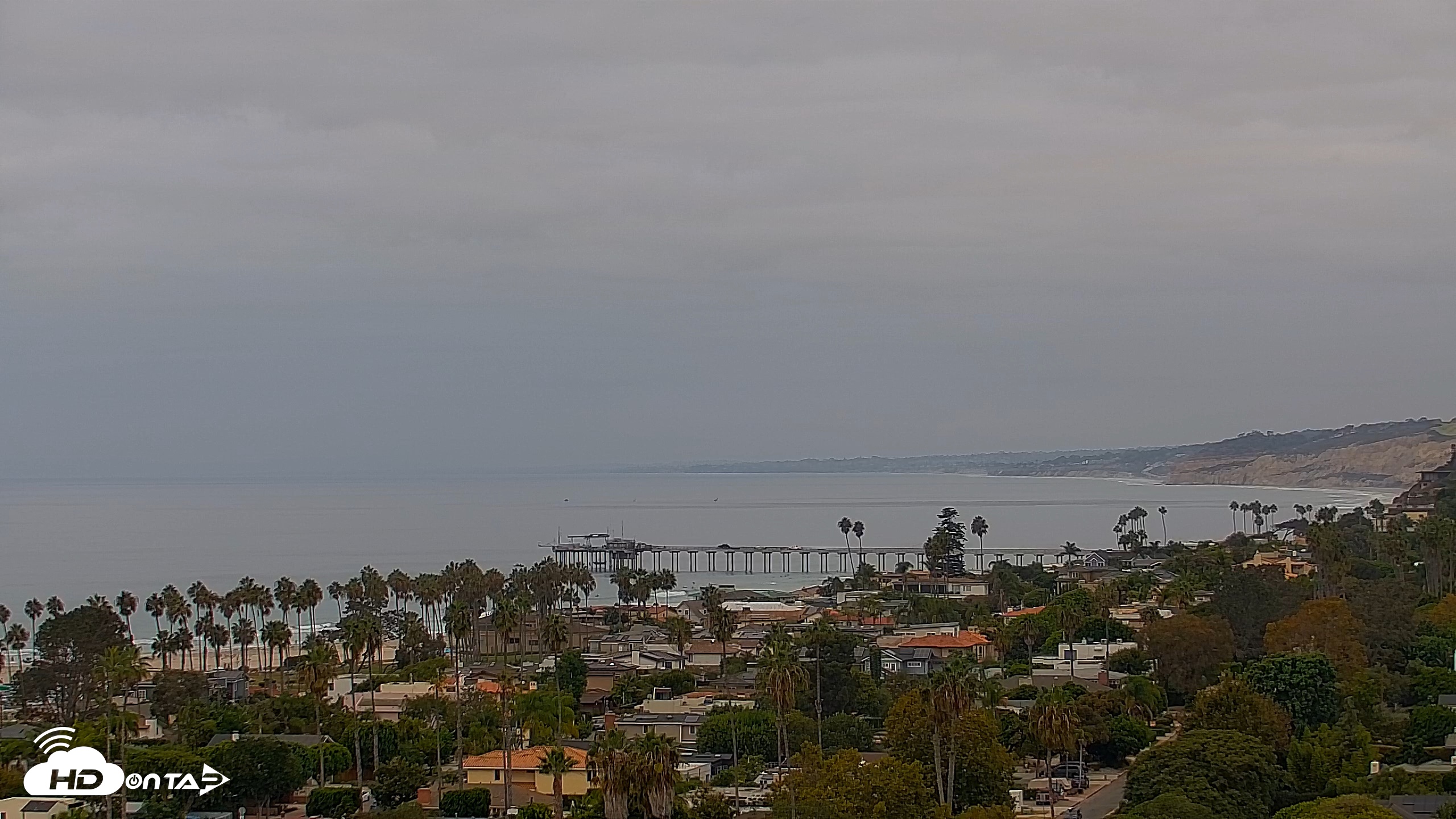 Snapshot of La Jolla Shores Overlook Live Webcam taken Sep 18, 2026, 8:49am PDT