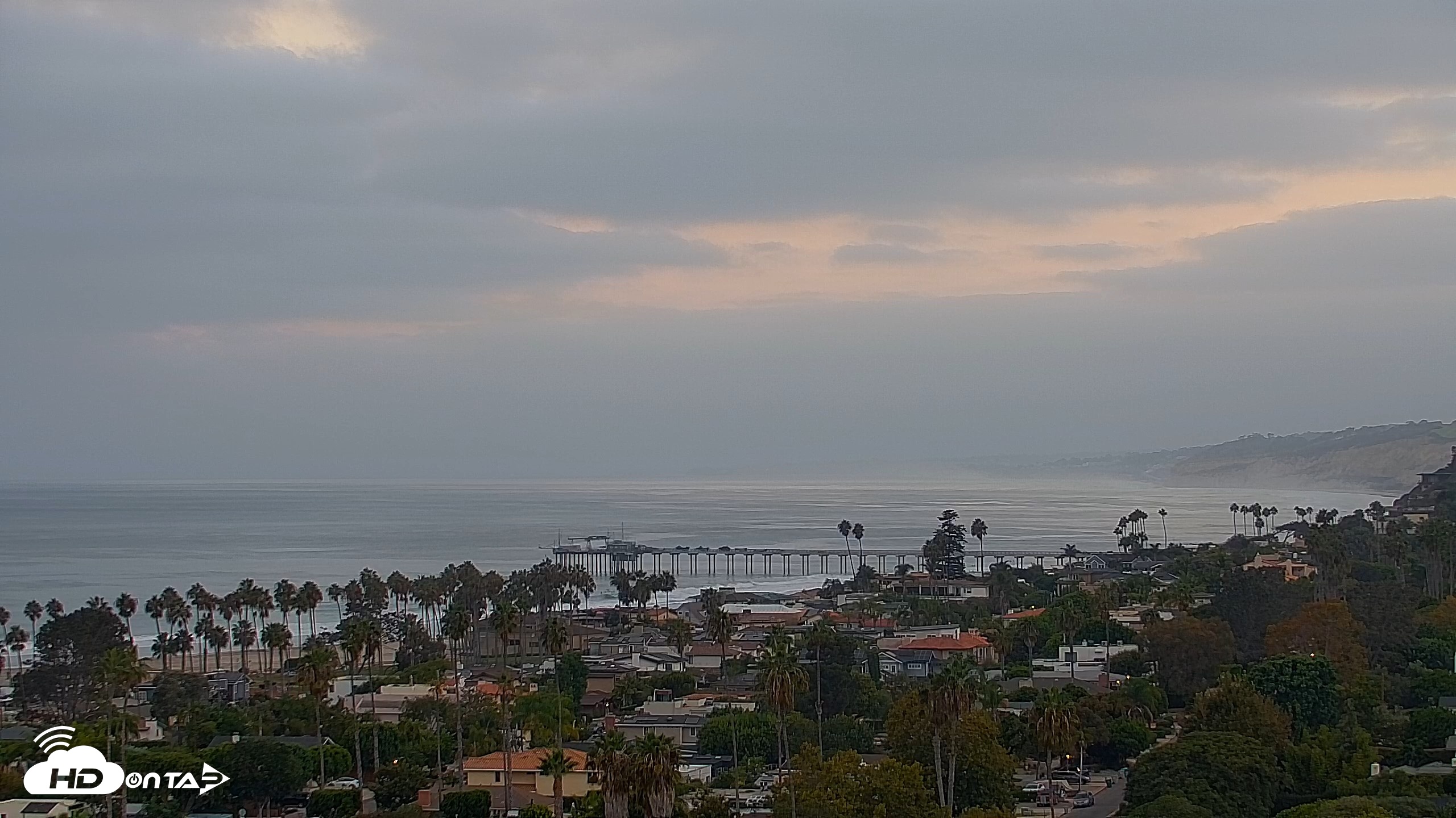 Snapshot of La Jolla Shores Overlook Live Webcam taken Sep 14, 2026, 6:37am PDT