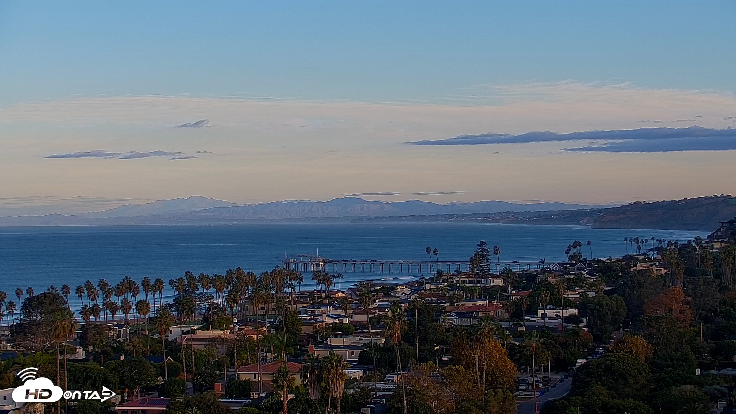 Snapshot of La Jolla Shores Overlook Live Webcam taken Nov 17, 2025, 7:03am PST