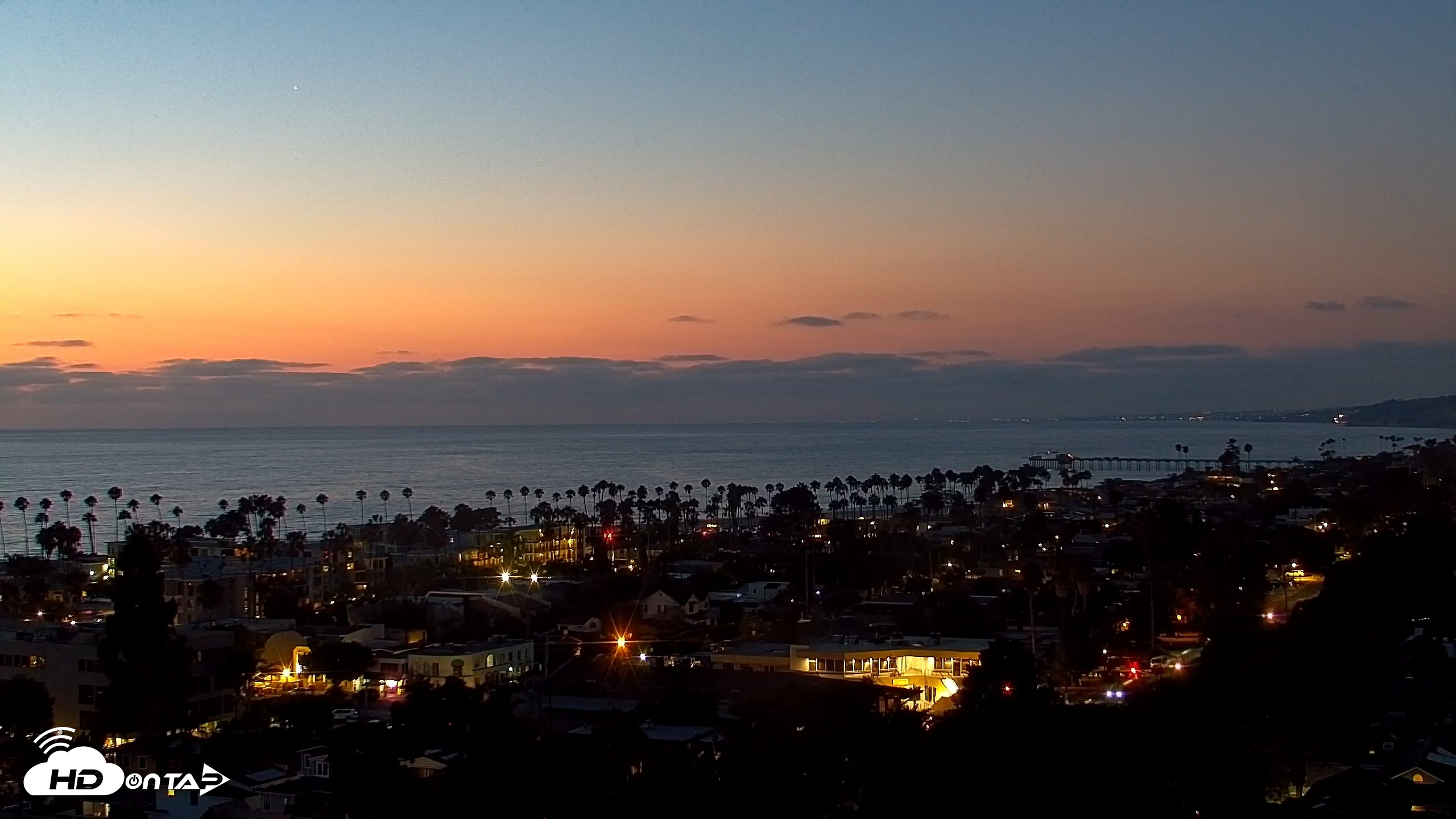 Snapshot of La Jolla Shores Overlook Live Webcam taken Aug 11, 2026, 8:08pm PDT