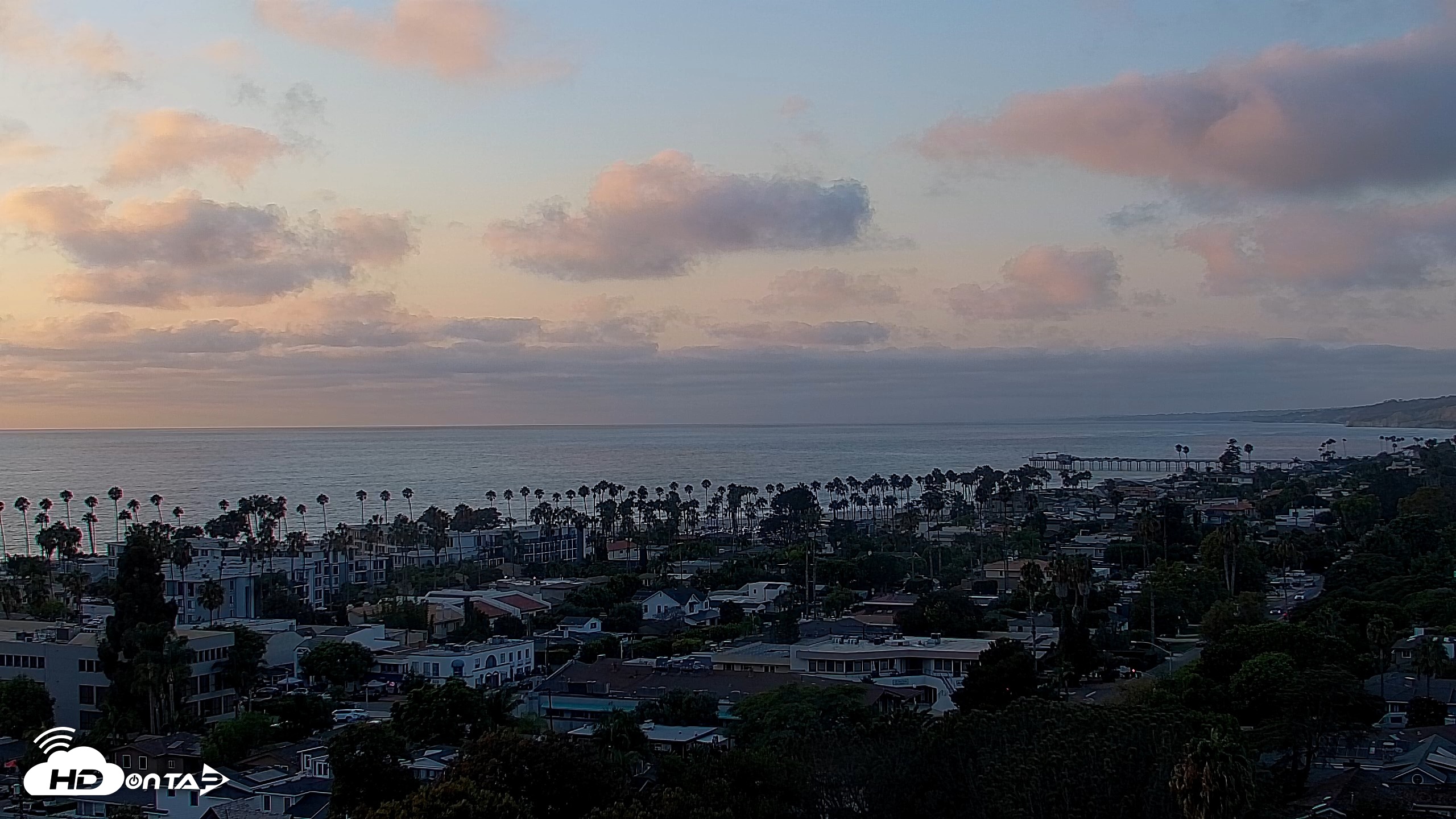 Snapshot of La Jolla Shores Overlook Live Webcam taken Aug 11, 2026, 7:19pm PDT