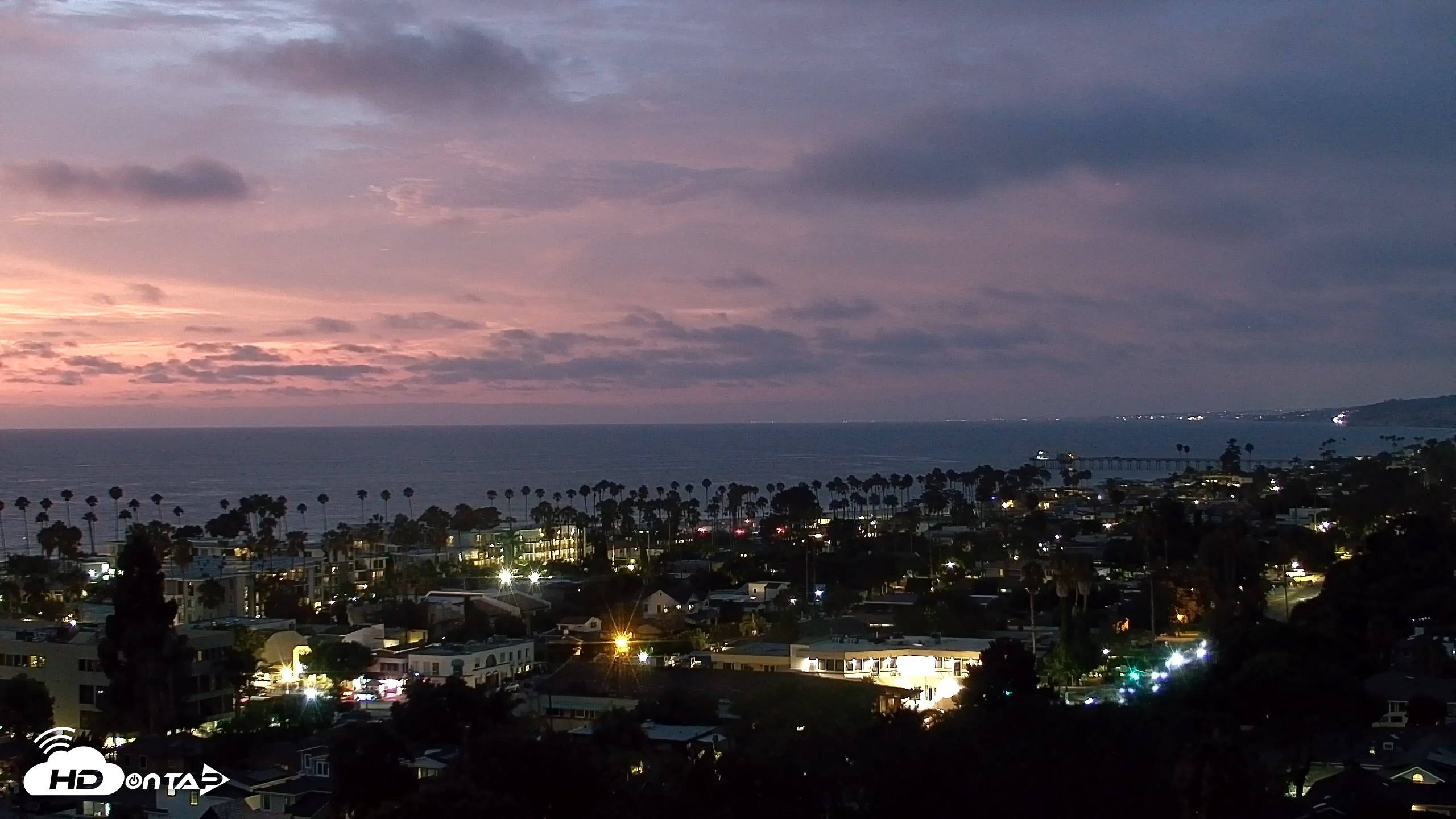 Snapshot of La Jolla Shores Overlook Live Webcam taken Aug 10, 2026, 8:08pm PDT