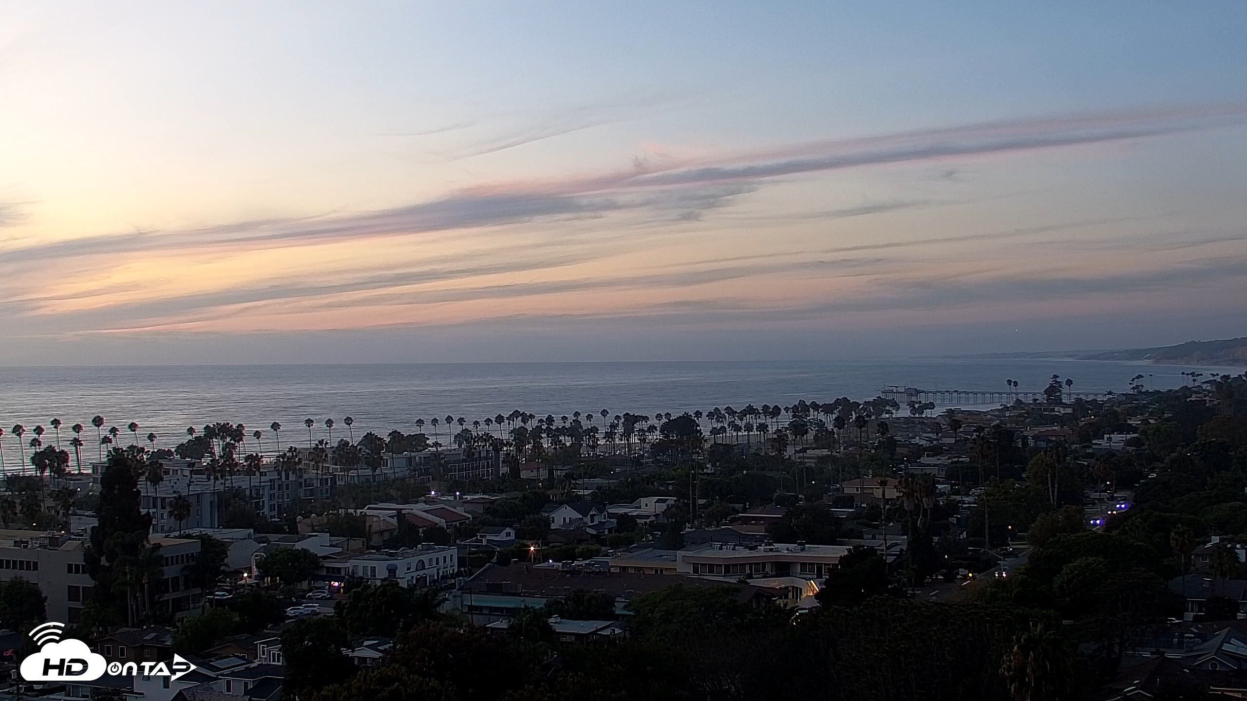 Snapshot of La Jolla Shores Overlook Live Webcam taken Aug 16, 2026, 7:43pm PDT
