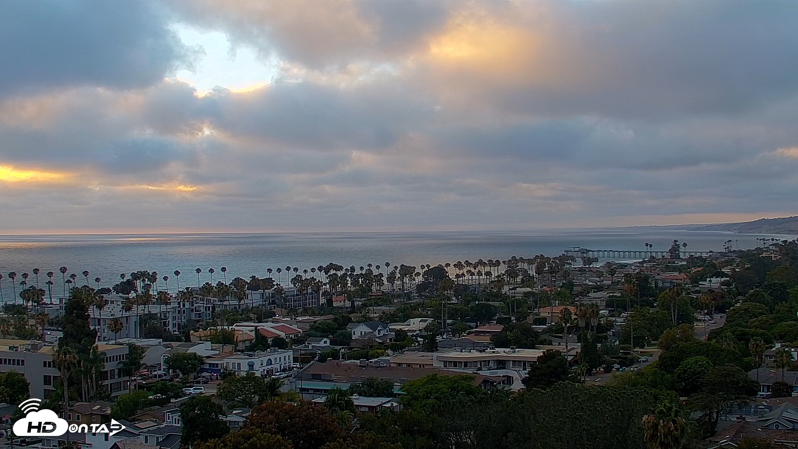 Snapshot of La Jolla Shores Overlook Live Webcam taken Jul 5, 2026, 7:40pm PDT