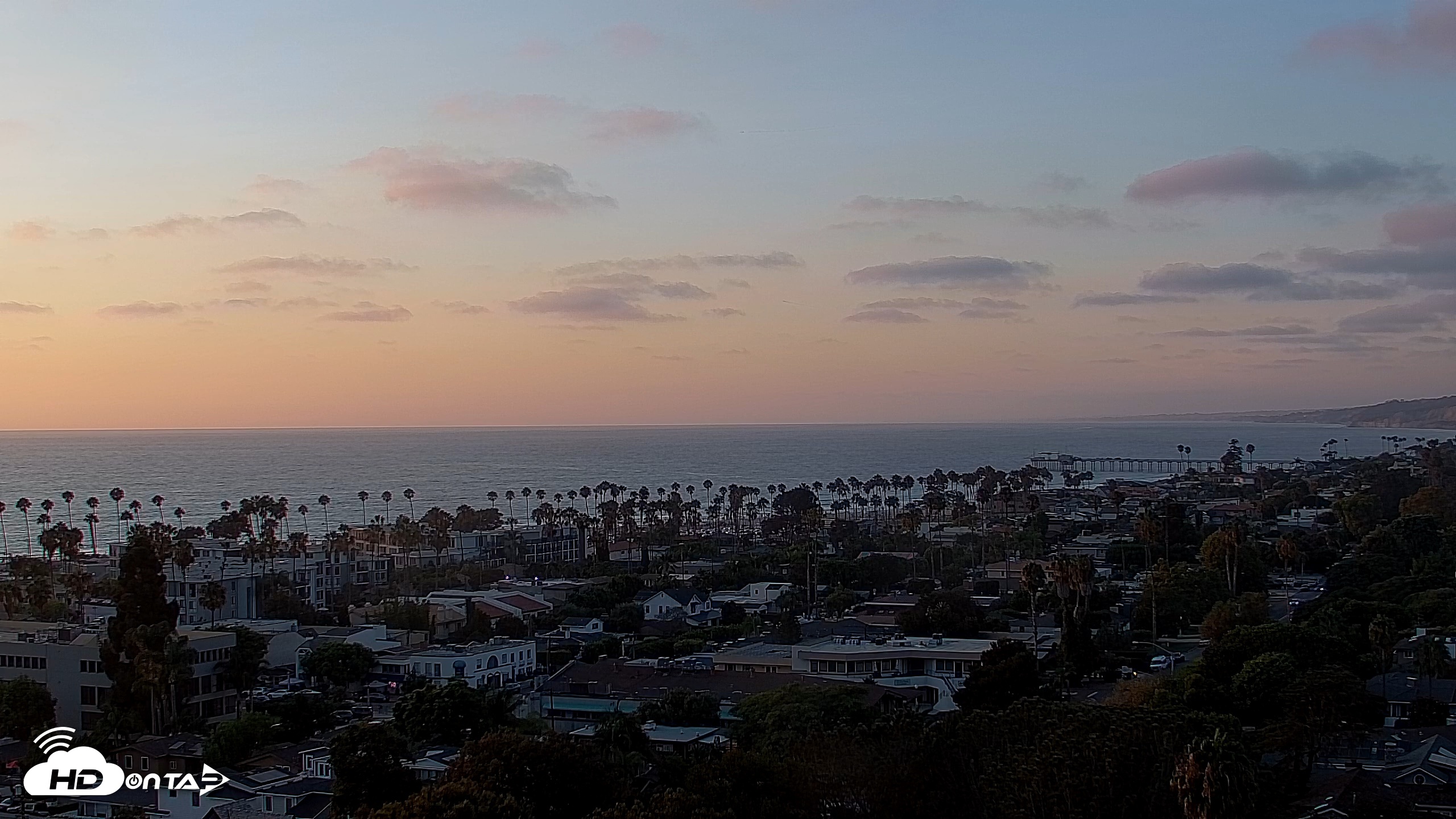 Snapshot of La Jolla Shores Overlook Live Webcam taken Aug 7, 2026, 7:32pm PDT