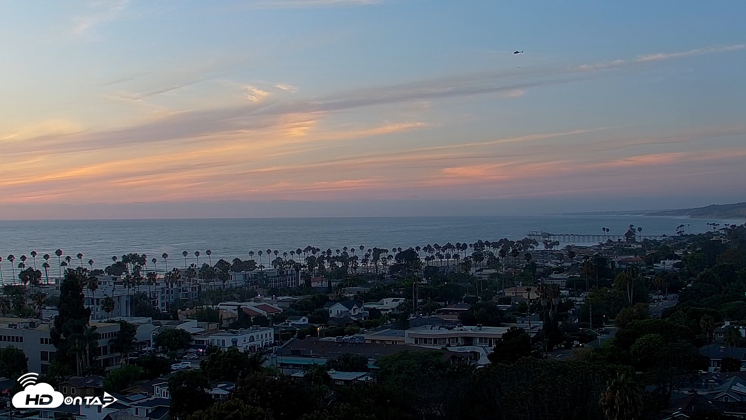 Snapshot of La Jolla Shores Overlook Live Webcam taken Aug 16, 2026, 7:31pm PDT