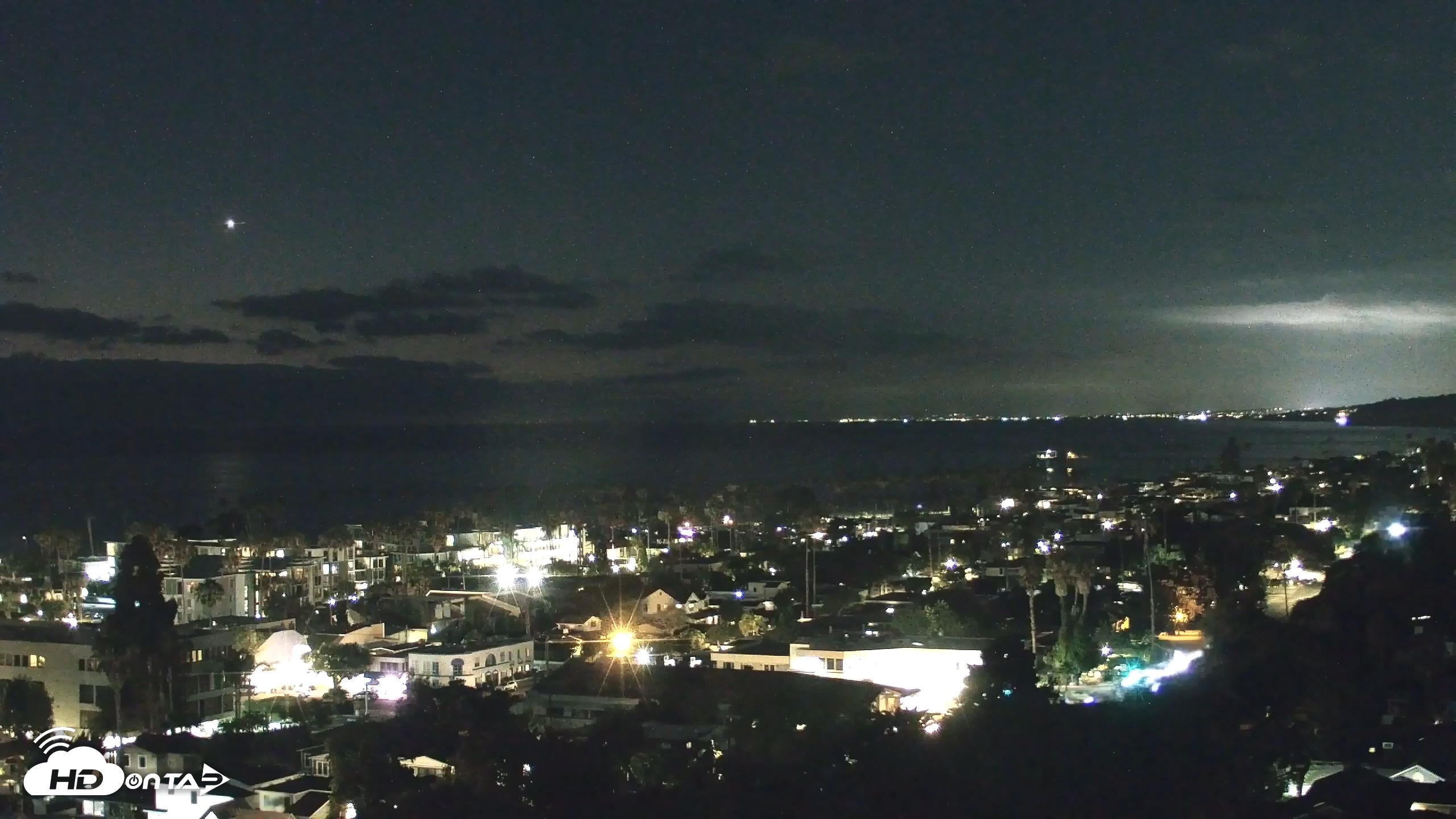 Snapshot of La Jolla Shores Overlook Live Webcam taken Jun 26, 2026, 9:15pm PDT