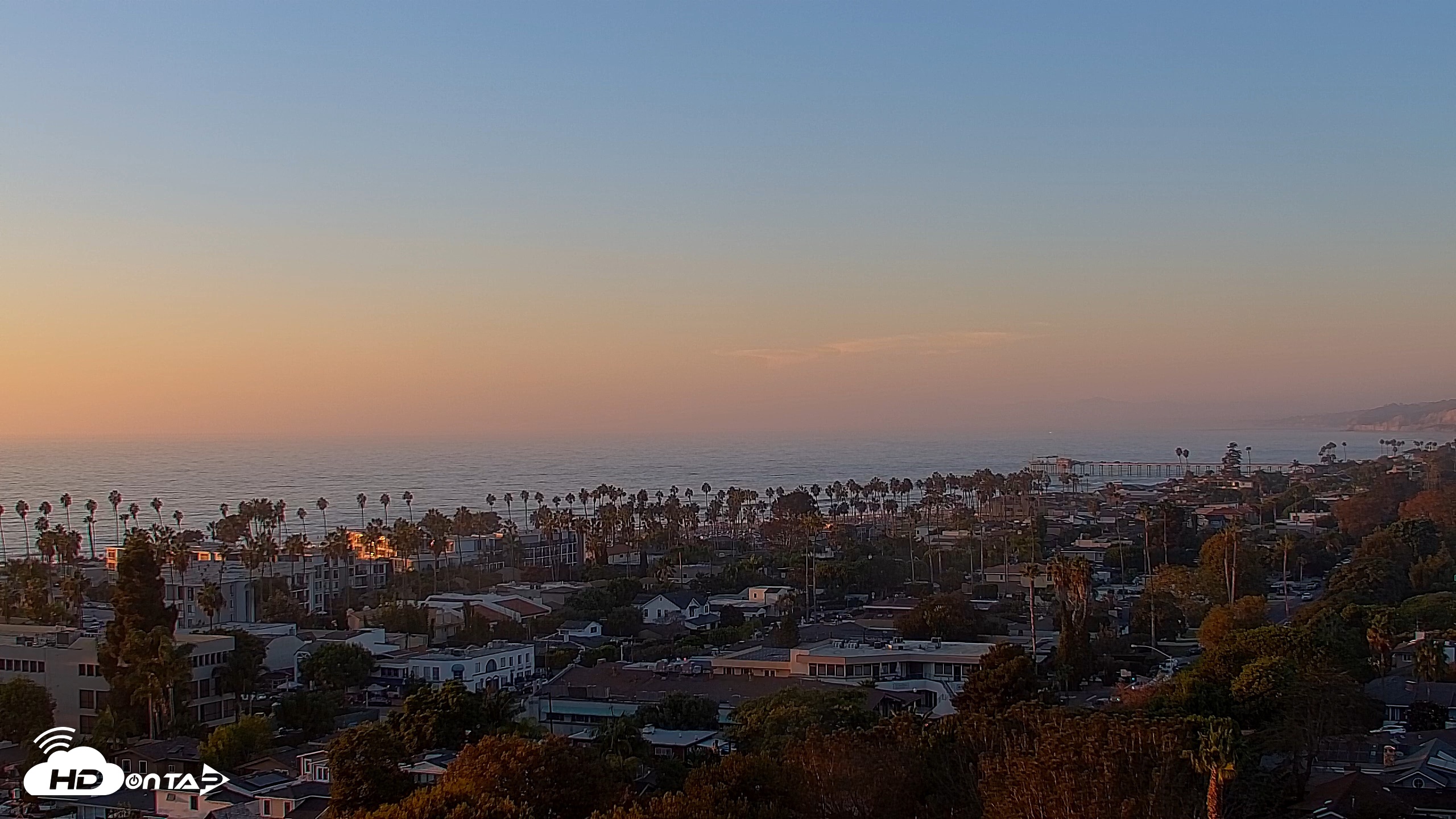 Snapshot of La Jolla Shores Overlook Live Webcam taken Oct 2, 2026, 6:19pm PDT