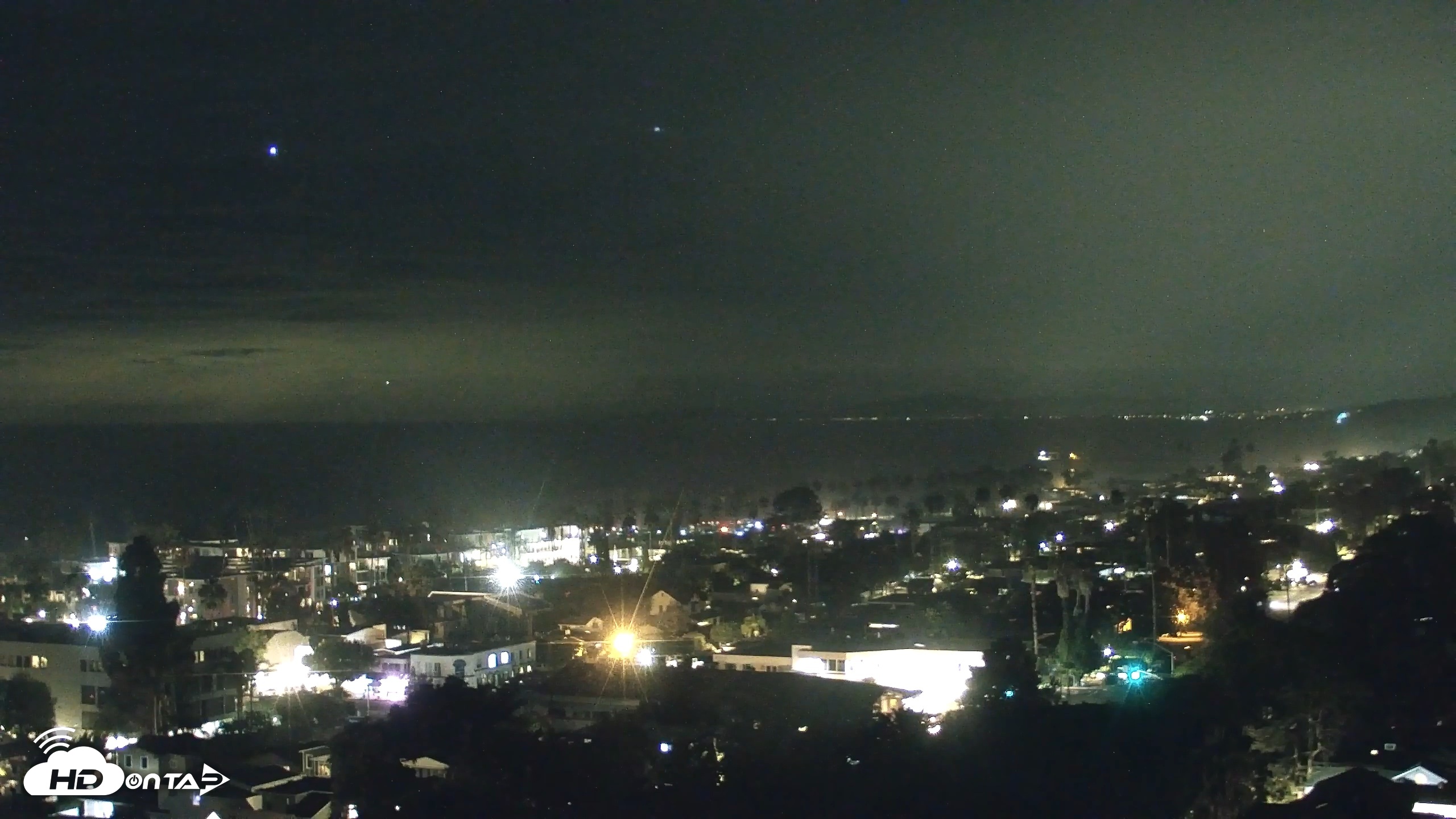 Snapshot of La Jolla Shores Overlook Live Webcam taken Sep 6, 2026, 8:31pm PDT