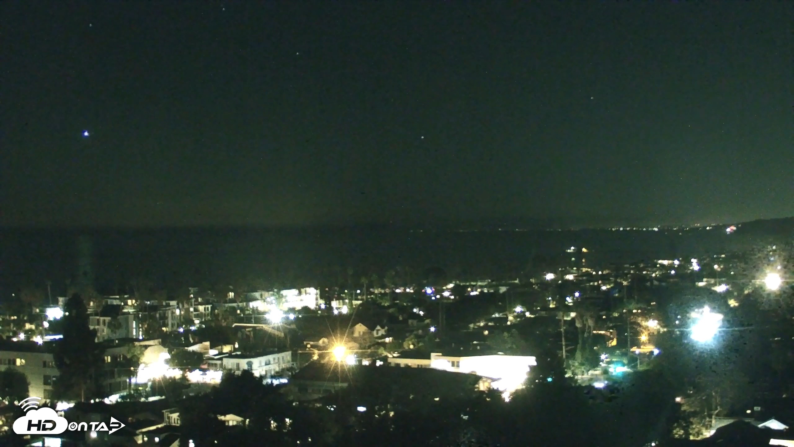 Snapshot of La Jolla Shores Overlook Live Webcam taken Oct 2, 2026, 9:31pm PDT