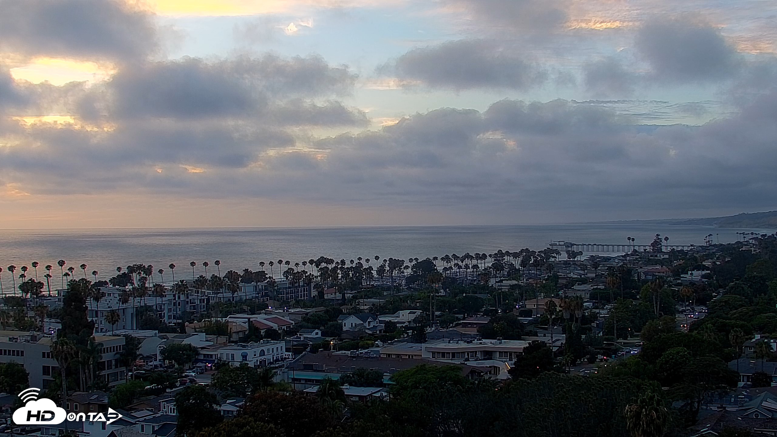 Snapshot of La Jolla Shores Overlook Live Webcam taken Jul 4, 2026, 7:58pm PDT