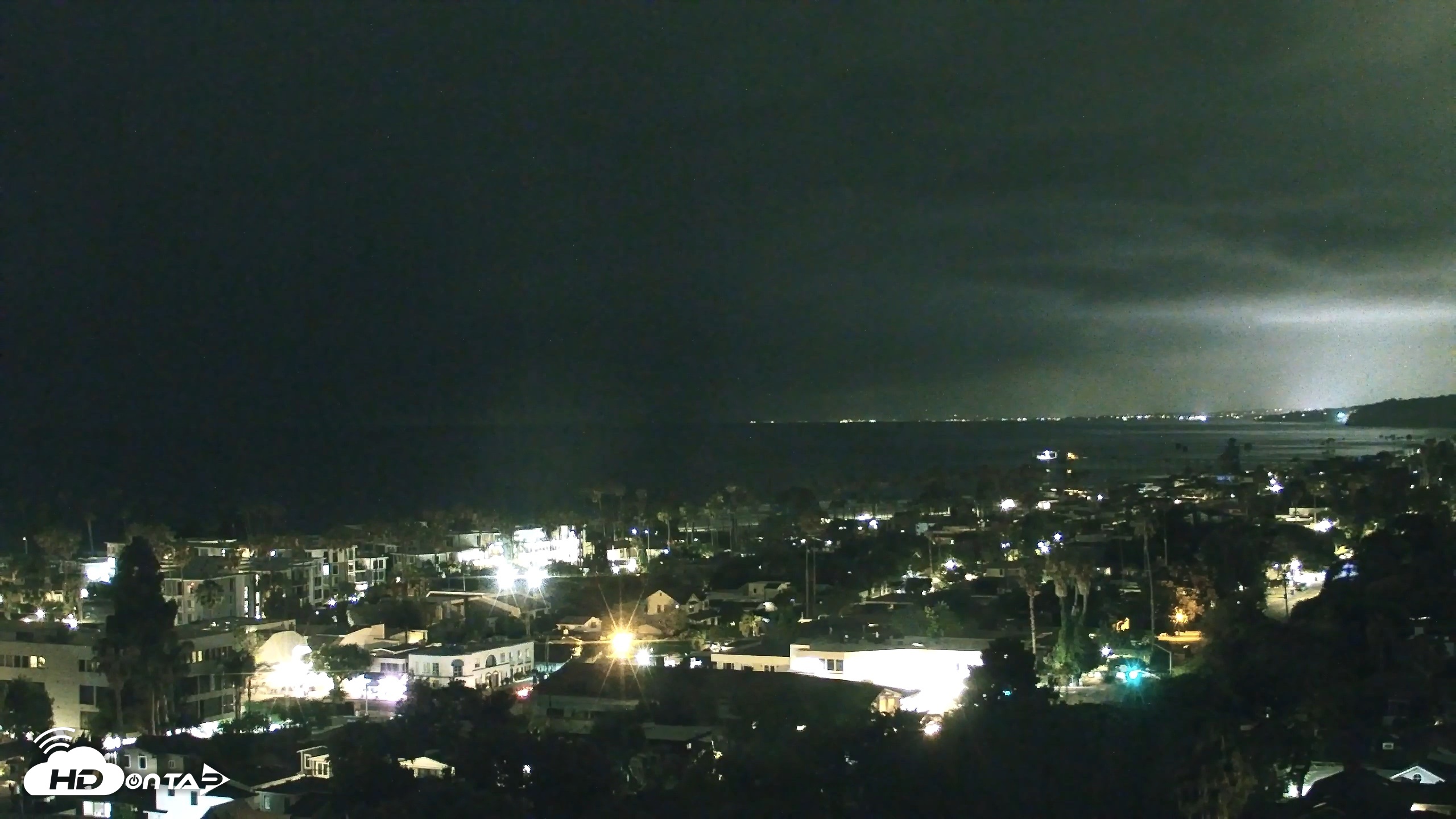 Snapshot of La Jolla Shores Overlook Live Webcam taken Jun 28, 2026, 10:53pm PDT
