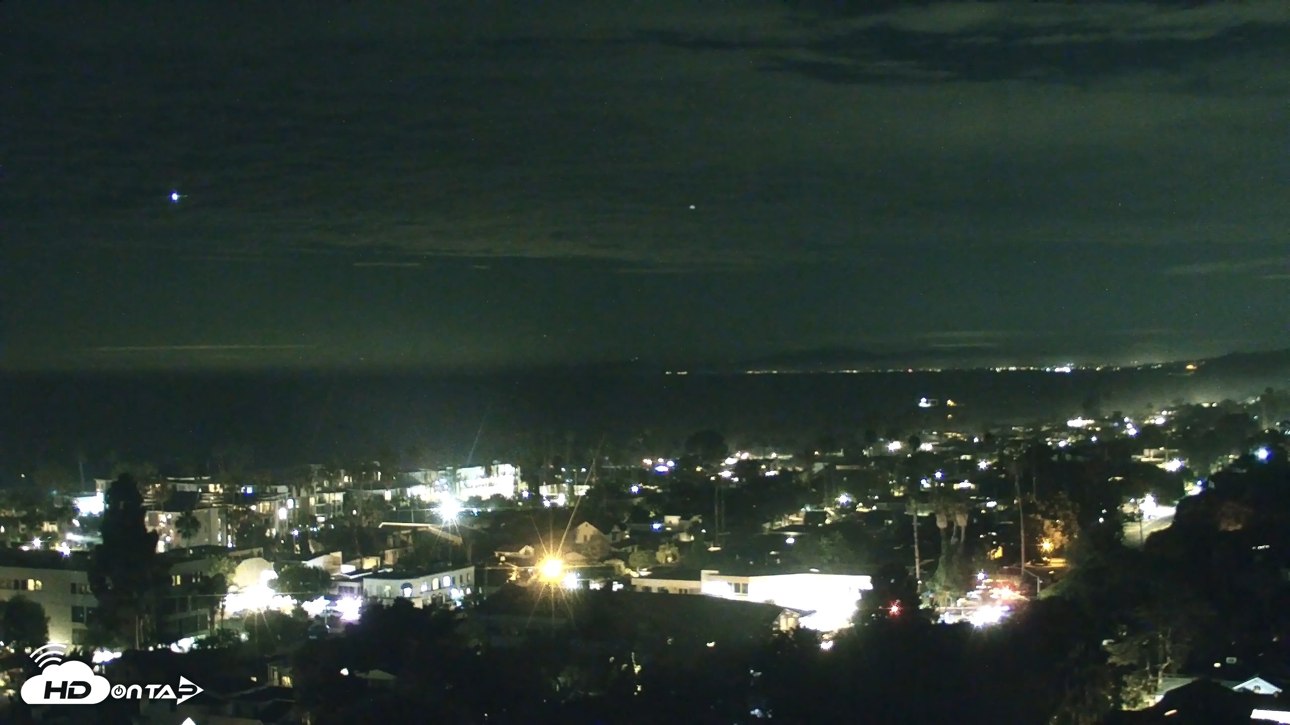 Snapshot of La Jolla Shores Overlook Live Webcam taken Sep 5, 2026, 8:42pm PDT