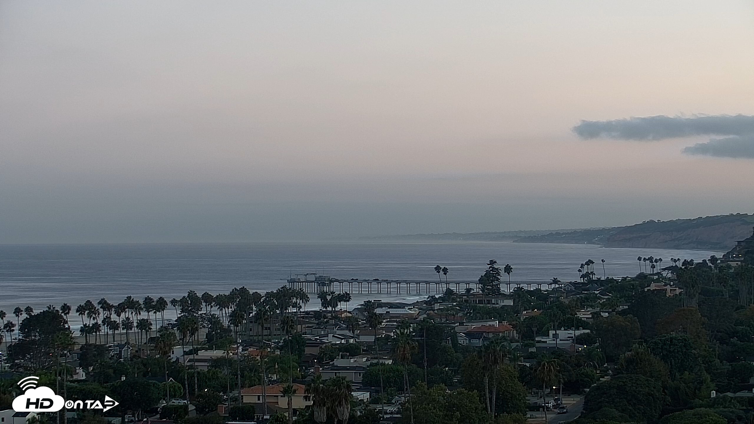 Snapshot of La Jolla Shores Overlook Live Webcam taken Sep 3, 2026, 6:16am PDT