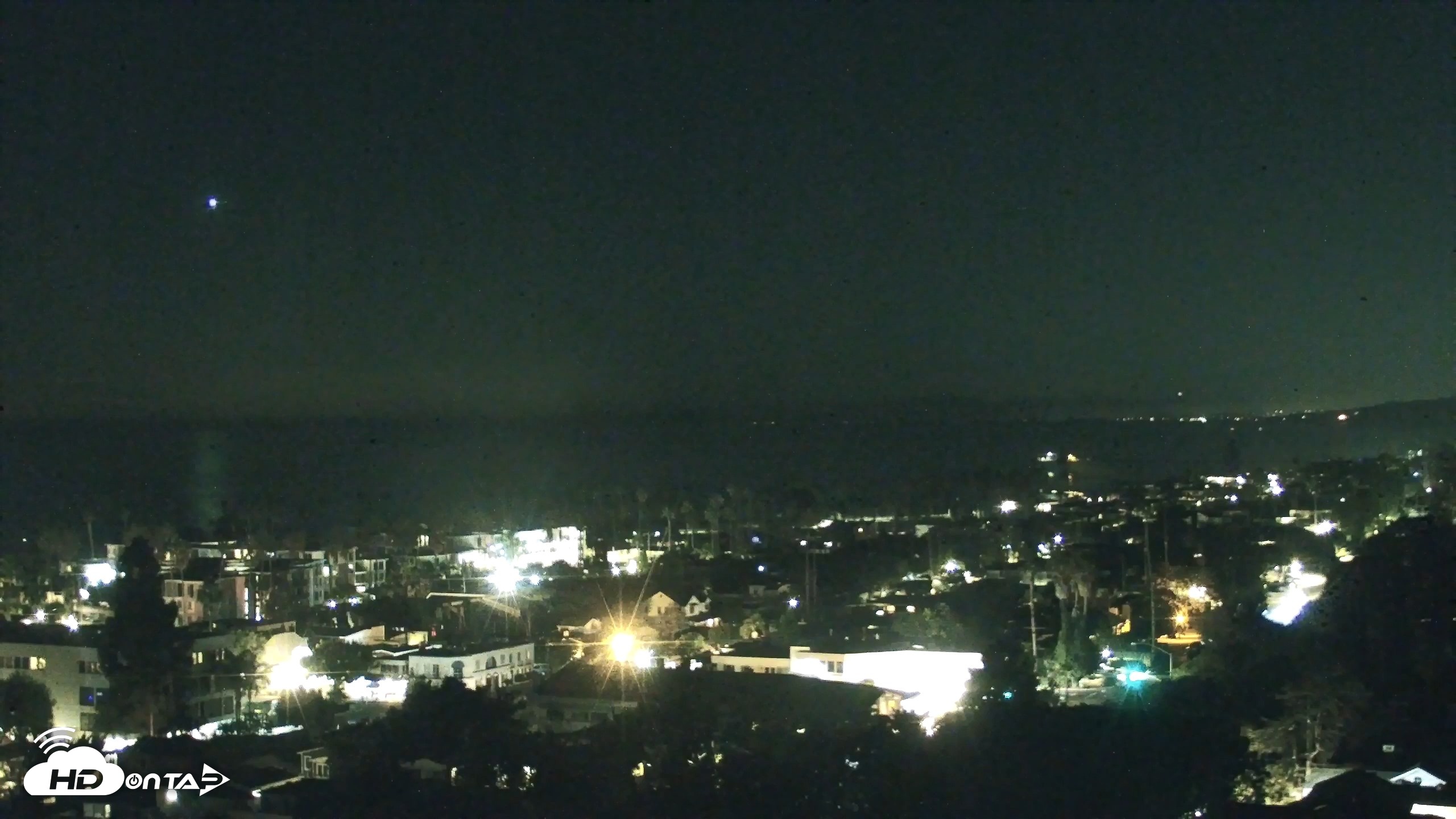 Snapshot of La Jolla Shores Overlook Live Webcam taken Oct 2, 2026, 11:14pm PDT