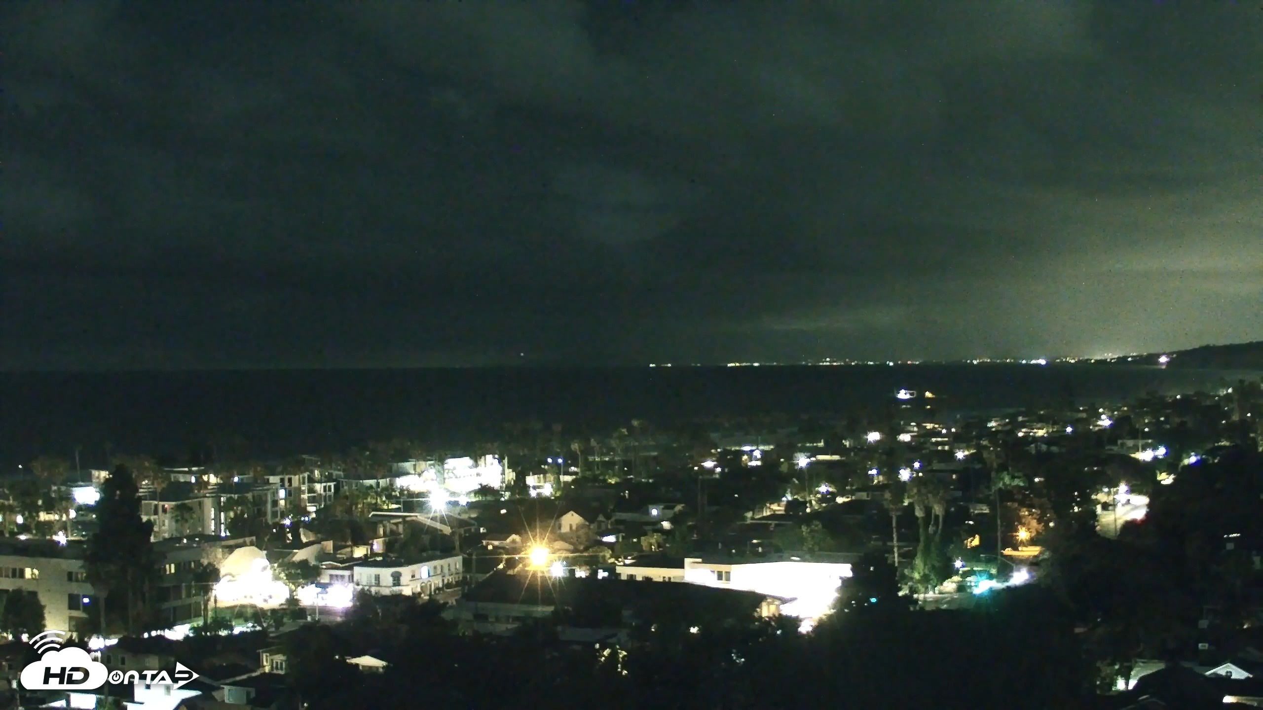 Snapshot of La Jolla Shores Overlook Live Webcam taken May 27, 2026, 10:03pm PDT