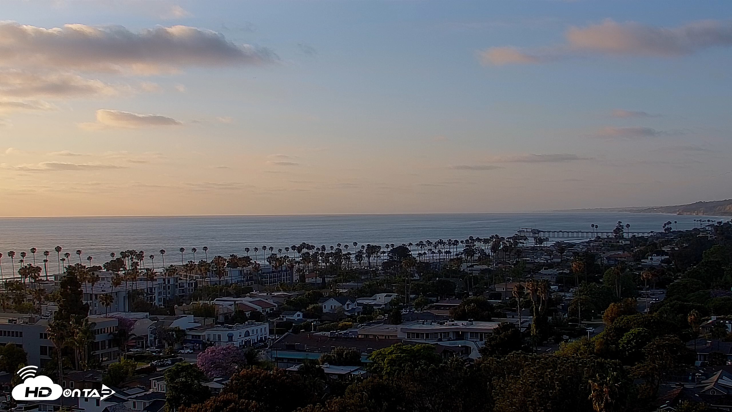 Snapshot of La Jolla Shores Overlook Live Webcam taken May 14, 2026, 7:08pm PDT