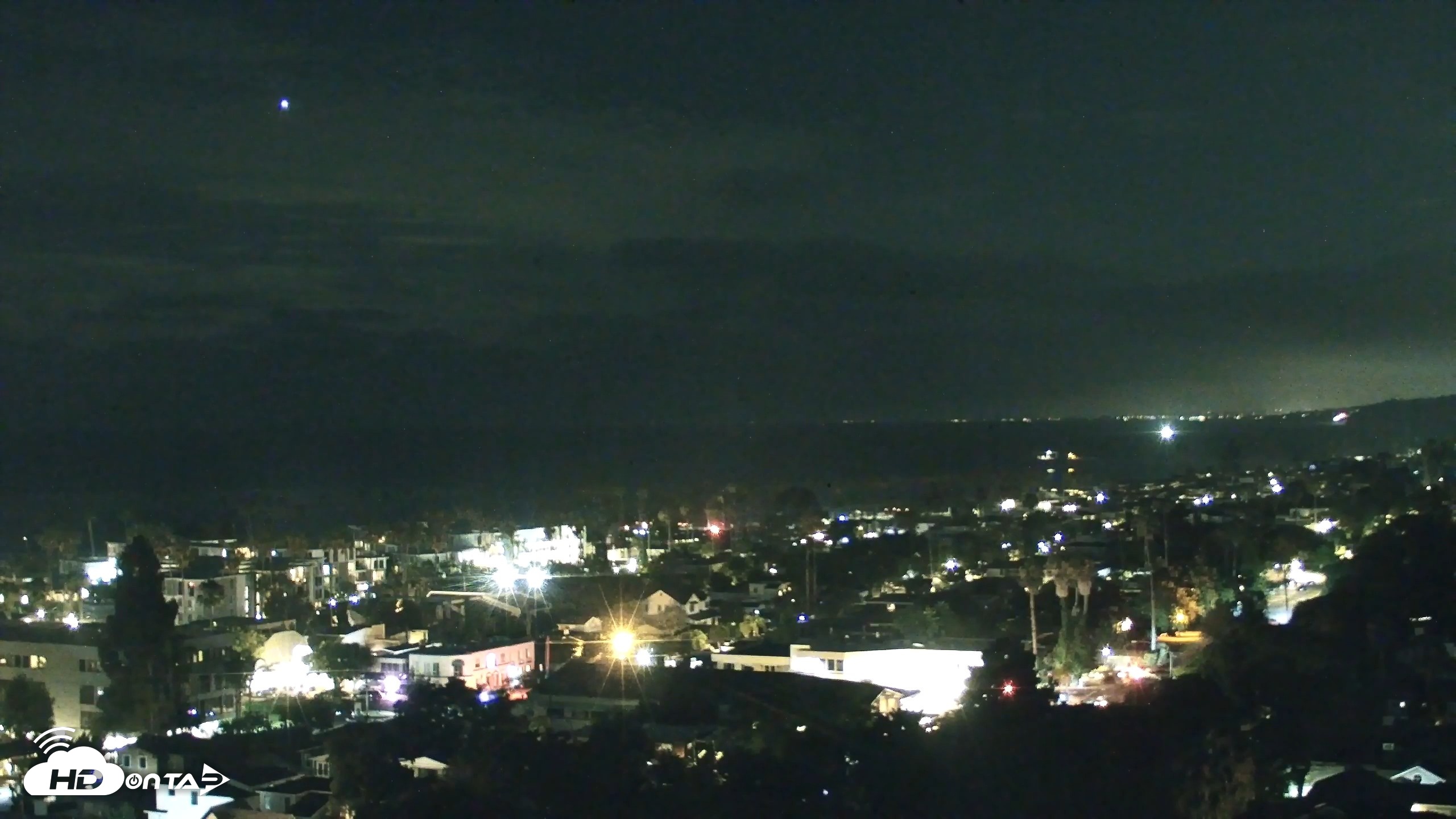 Snapshot of La Jolla Shores Overlook Live Webcam taken Jul 25, 2026, 9:25pm PDT