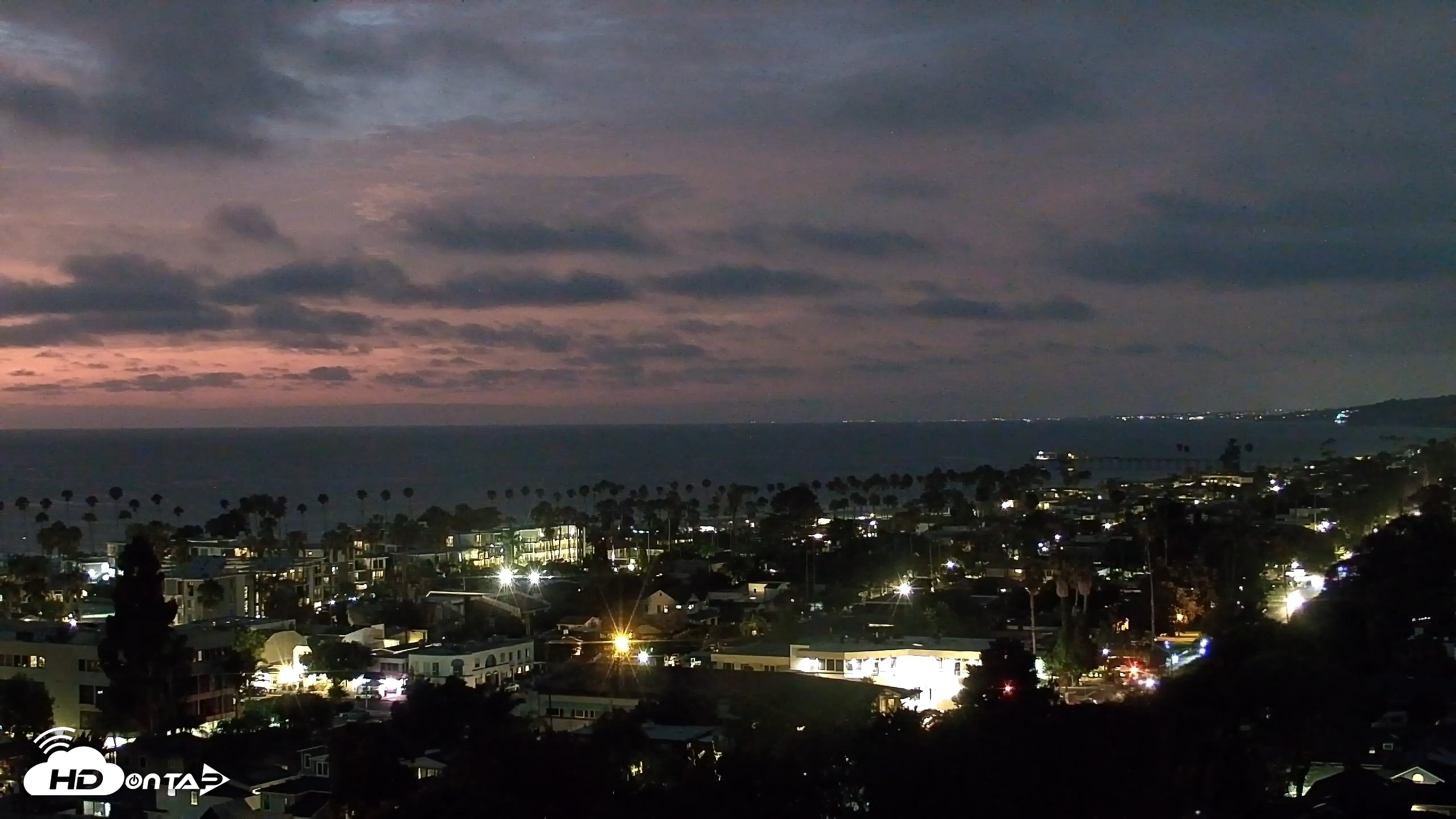 Snapshot of La Jolla Shores Overlook Live Webcam taken Aug 10, 2026, 8:14pm PDT