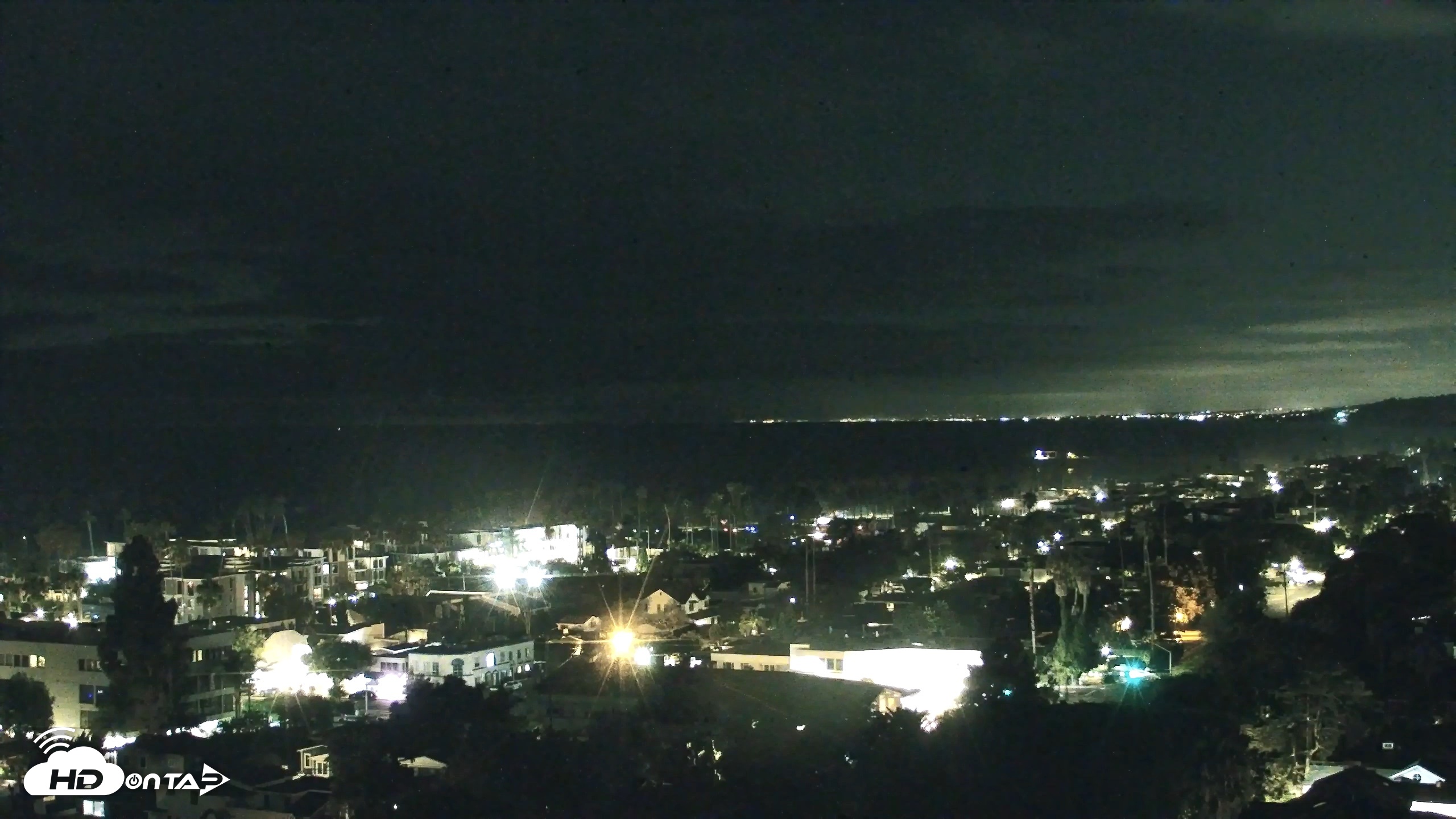 Snapshot of La Jolla Shores Overlook Live Webcam taken Aug 15, 2026, 9:58pm PDT