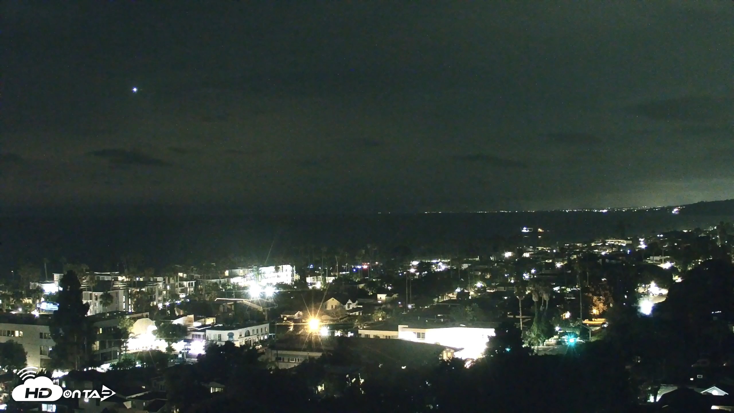 Snapshot of La Jolla Shores Overlook Live Webcam taken Aug 10, 2026, 8:39pm PDT