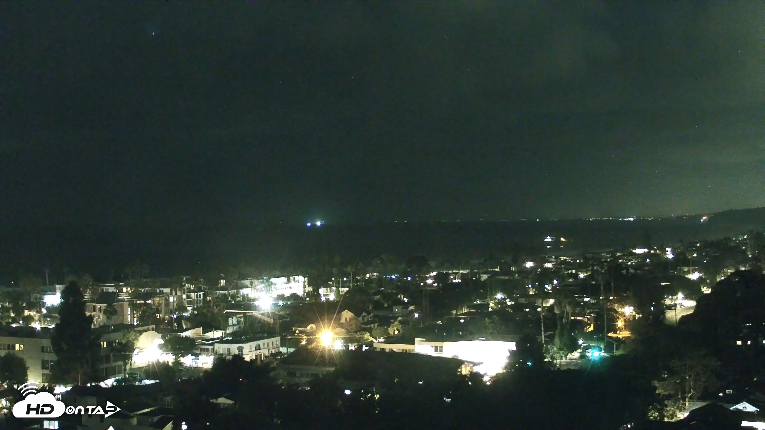 Snapshot of La Jolla Shores Overlook Live Webcam taken Sep 28, 2026, 9:09pm PDT