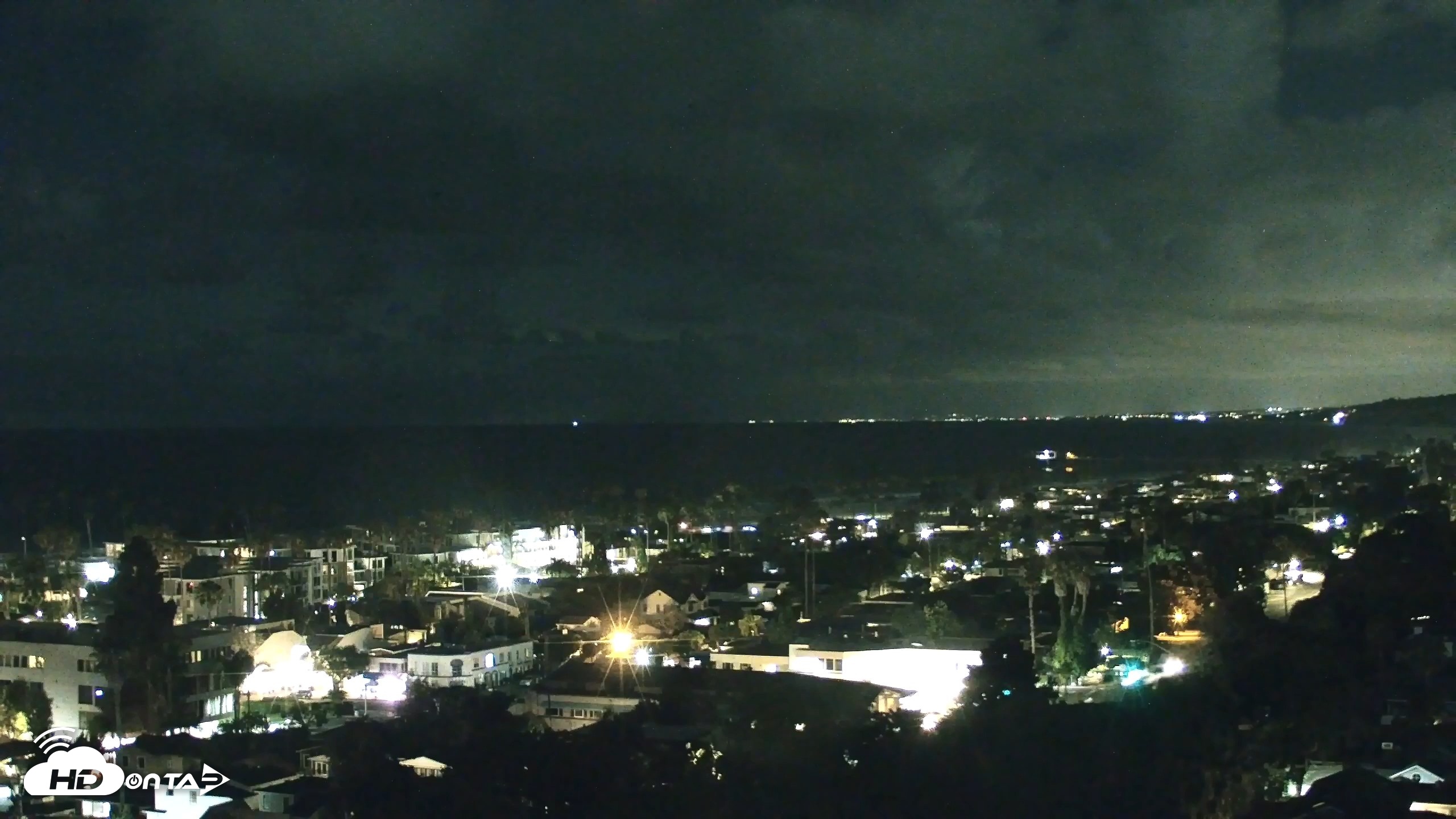 Snapshot of La Jolla Shores Overlook Live Webcam taken May 28, 2026, 10:13pm PDT