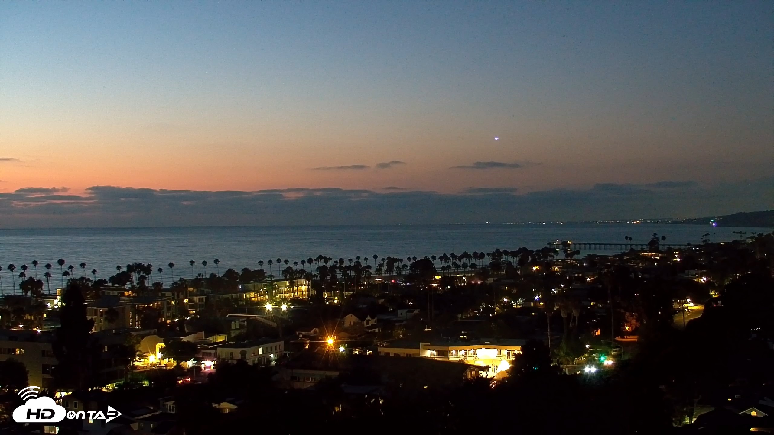 Snapshot of La Jolla Shores Overlook Live Webcam taken Aug 11, 2026, 8:15pm PDT