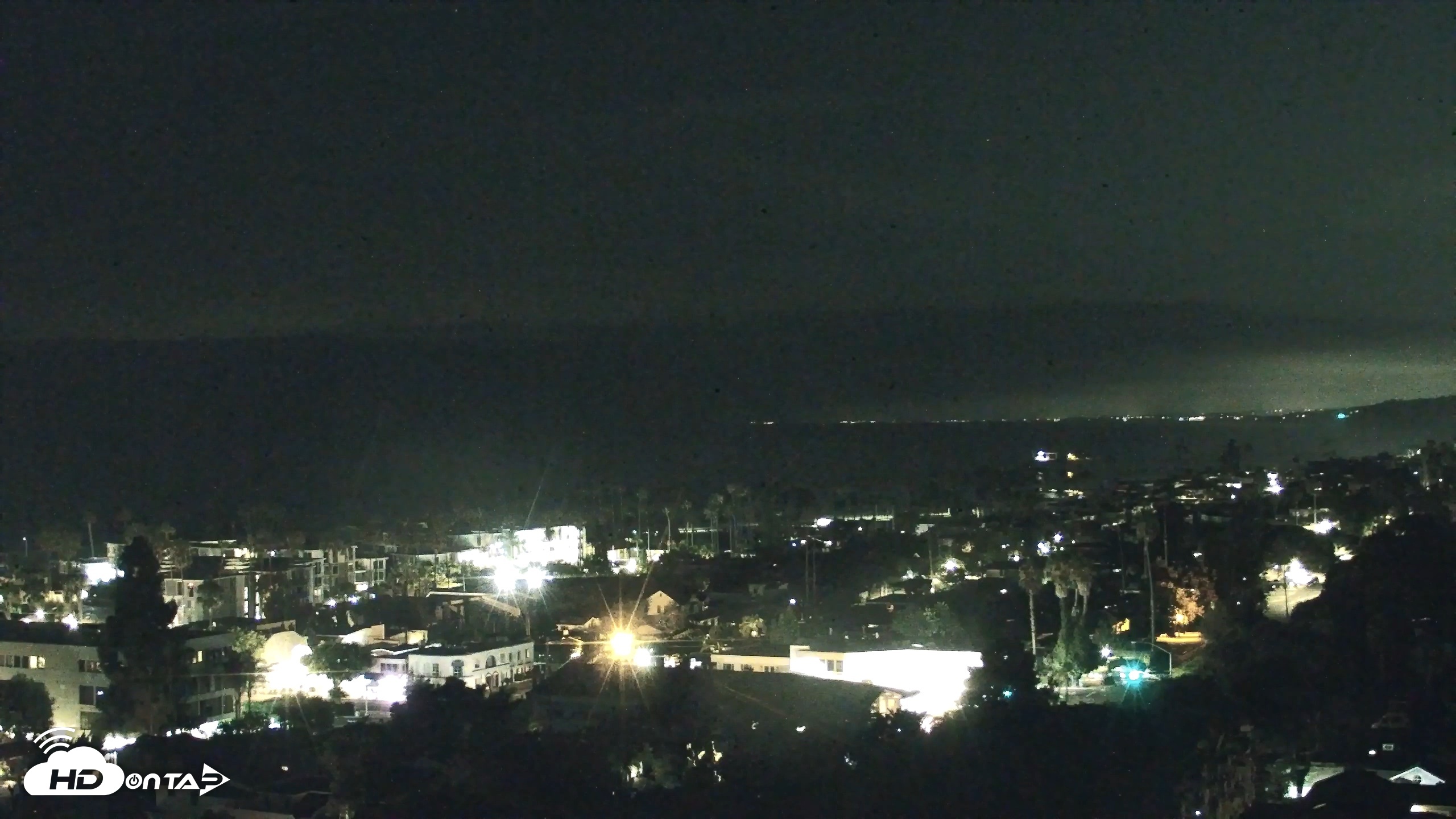 Snapshot of La Jolla Shores Overlook Live Webcam taken Aug 11, 2026, 12:35am PDT