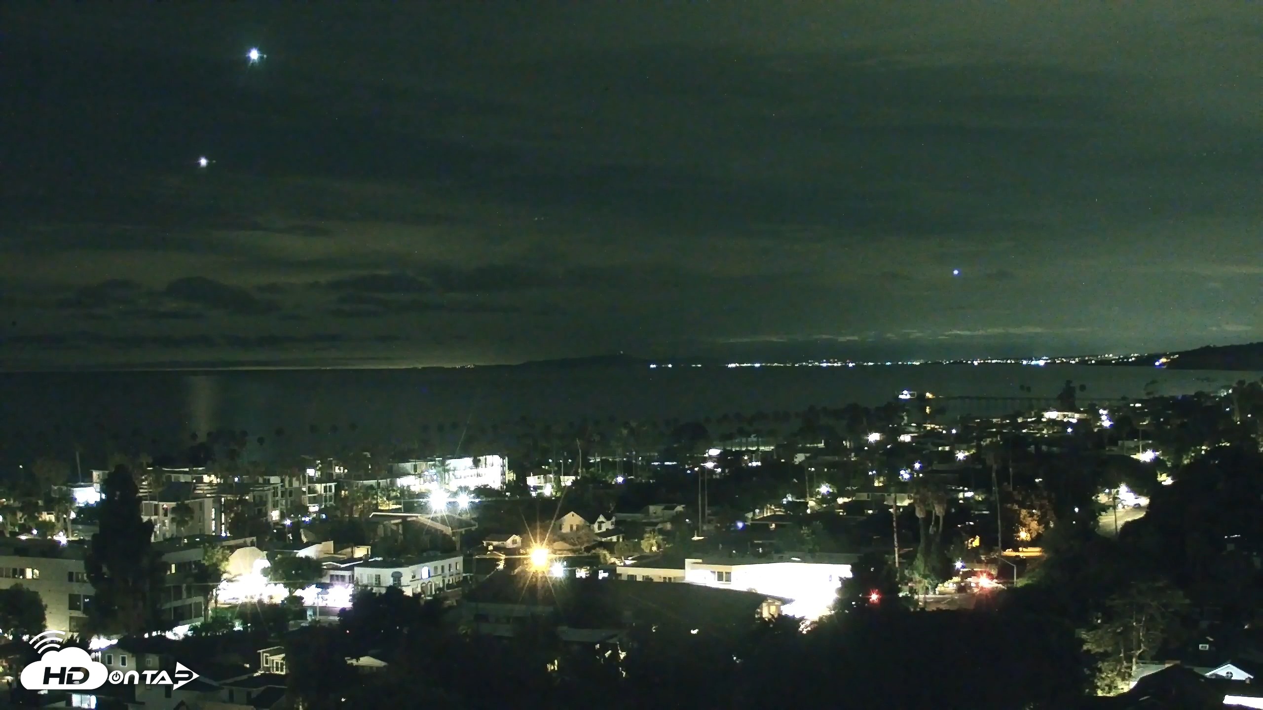 Snapshot of La Jolla Shores Overlook Live Webcam taken Aug 13, 2026, 10:06pm PDT