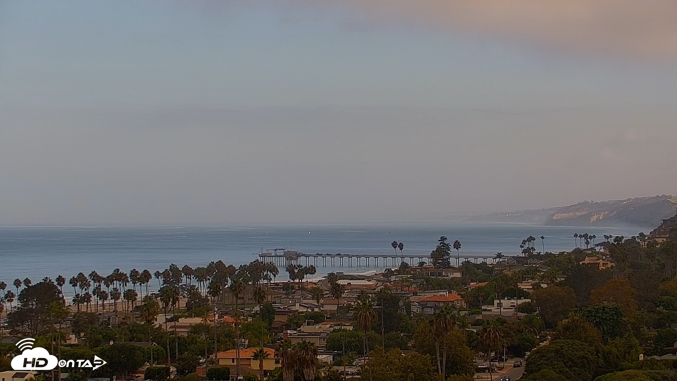 Snapshot of La Jolla Shores Overlook Live Webcam taken Sep 12, 2026, 8:06am PDT