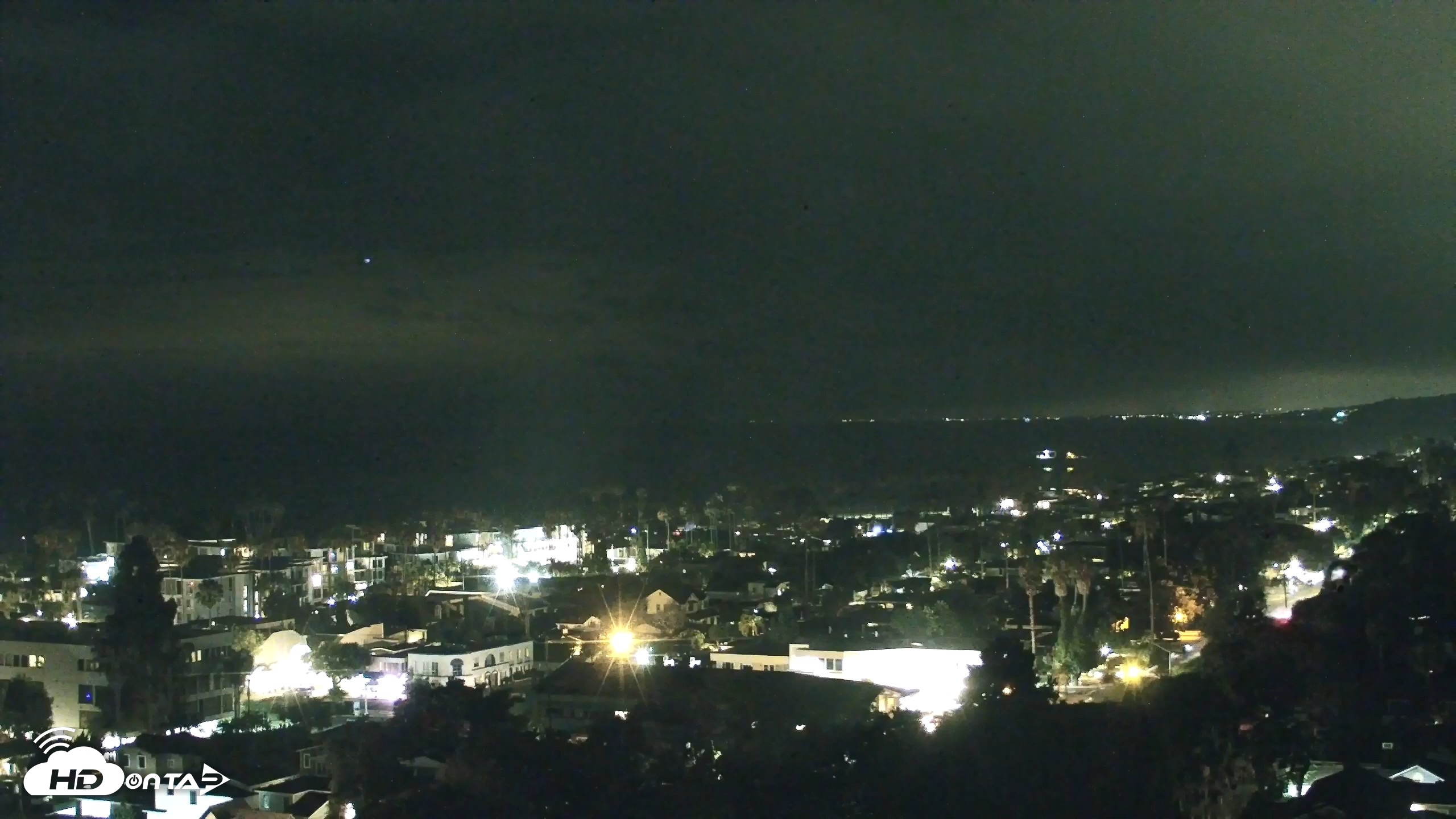 Snapshot of La Jolla Shores Overlook Live Webcam taken Jul 12, 2026, 9:55pm PDT