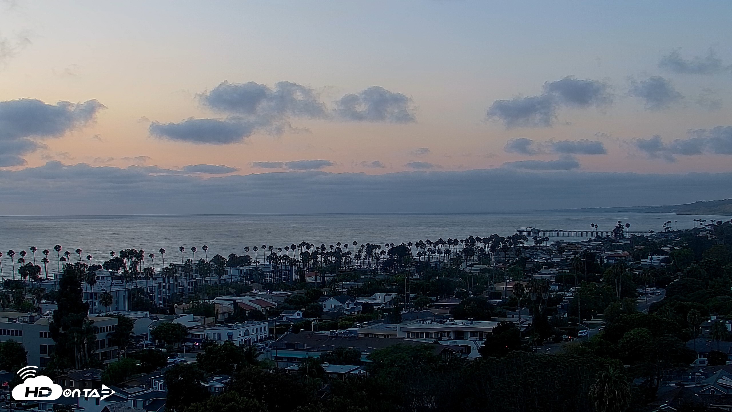 Snapshot of La Jolla Shores Overlook Live Webcam taken Aug 11, 2026, 7:29pm PDT